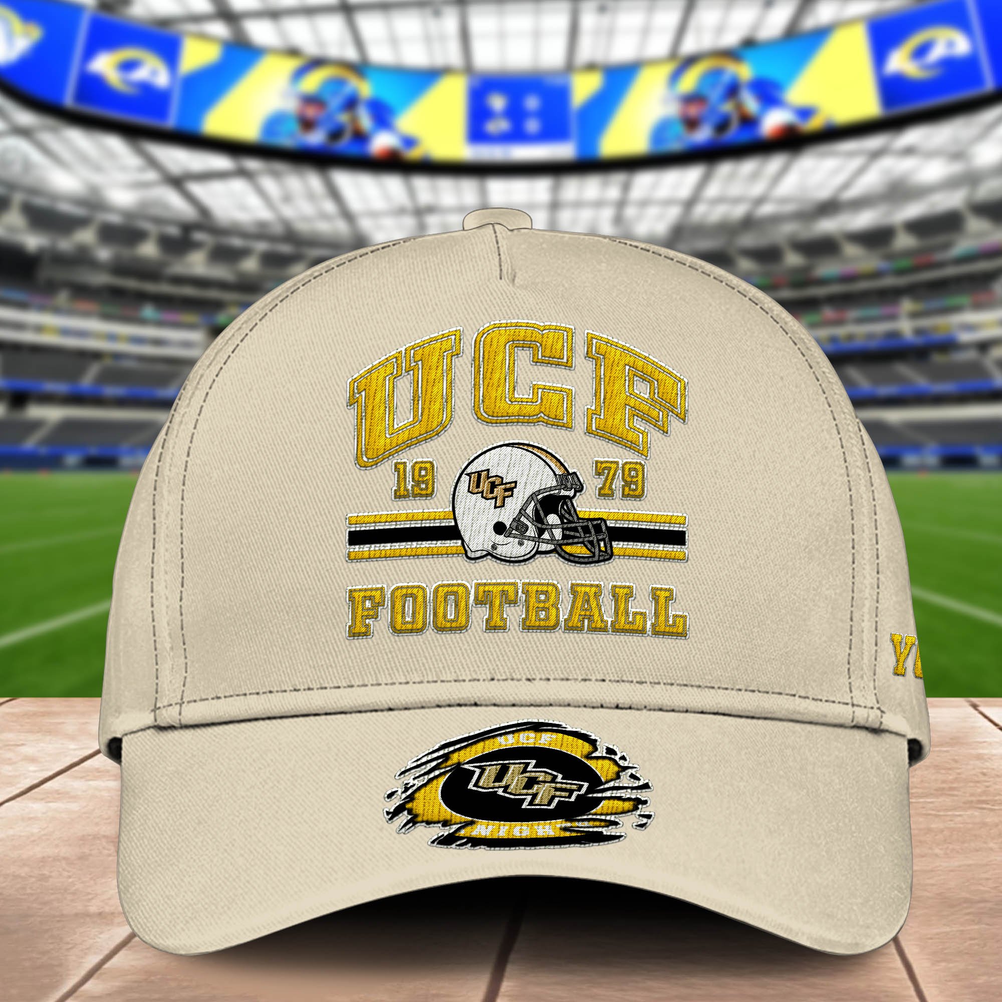 Alternative view of UCF Knights Embroidered Cap 2024 Version Custom Your Name, Football Team Cap, Gifts For Football Lovers ETHY-60202