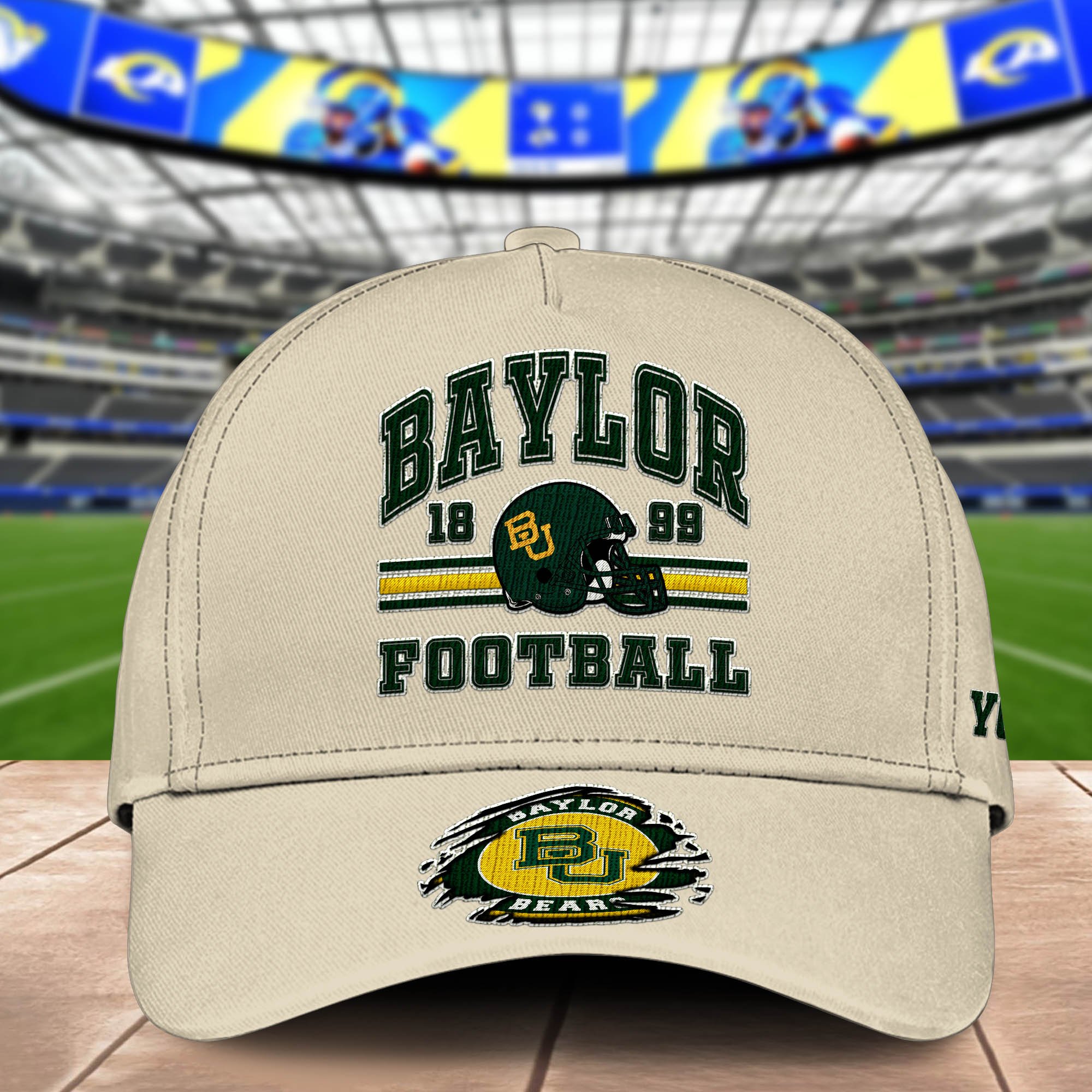 Alternative view of Baylor Bears Embroidered Cap 2024 Version Custom Your Name, Football Team Cap, Gifts For Football Lovers ETHY-60202