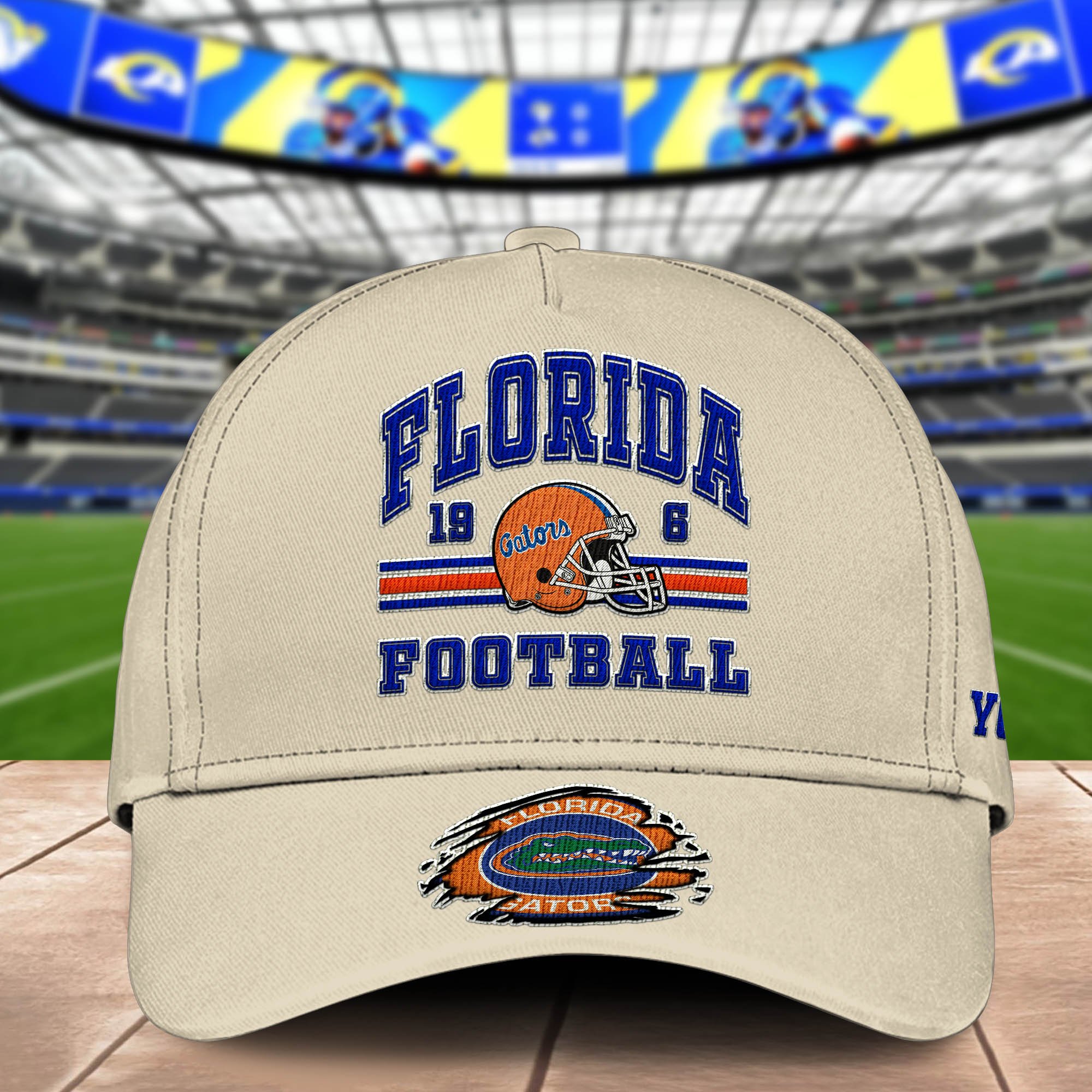 Alternative view of Florida Gators Embroidered Cap 2024 Version Custom Your Name, Football Team Cap, Gifts For Football Lovers ETHY-60202
