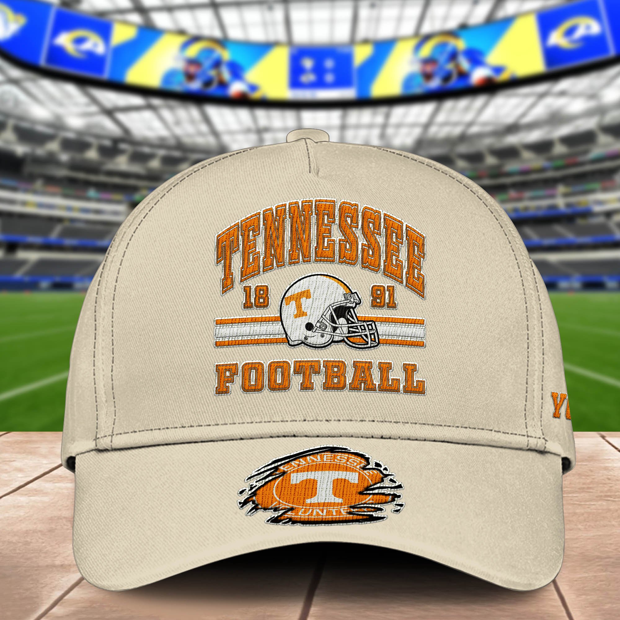 Alternative view of Tennessee Volunteers Embroidered Cap 2024 Version Custom Your Name, Football Team Cap, Gifts For Football Lovers ETHY-60202