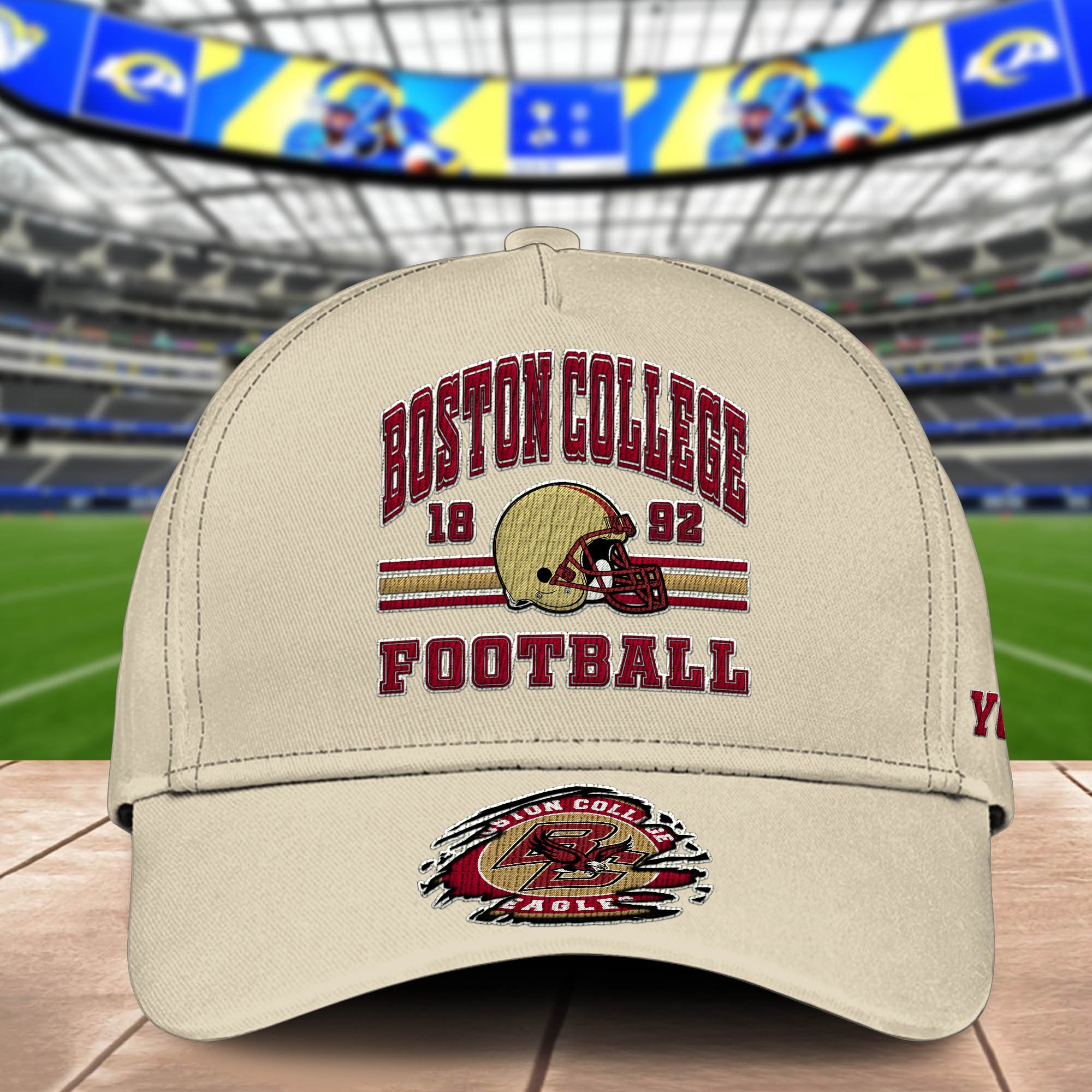Alternative view of Boston College Eagles Embroidered Cap 2024 Version Custom Your Name, Football Team Cap, Gifts For Football Lovers ETHY-60202
