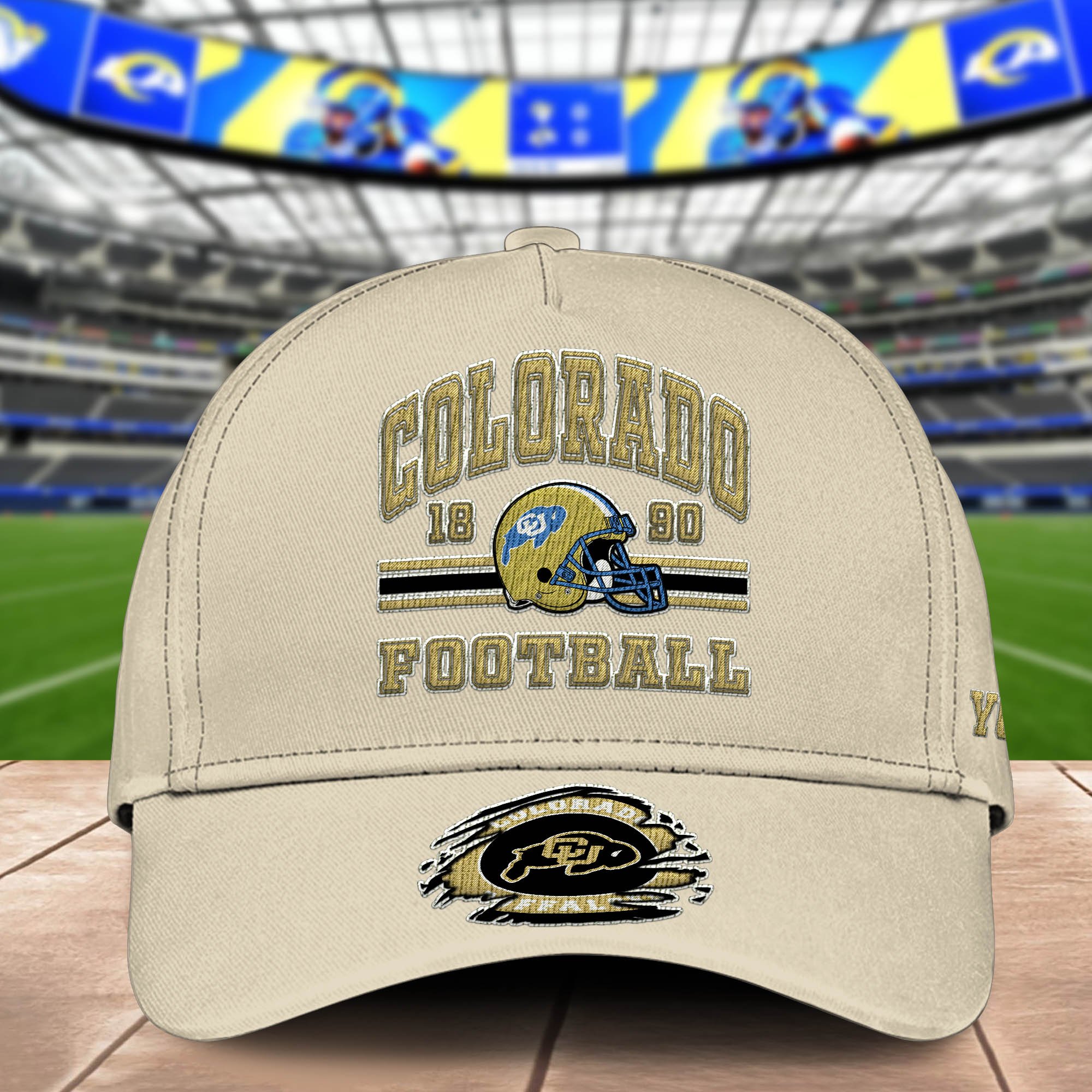 Alternative view of Colorado Buffaloes Embroidered Cap 2024 Version Custom Your Name, Football Team Cap, Gifts For Football Lovers ETHY-60202