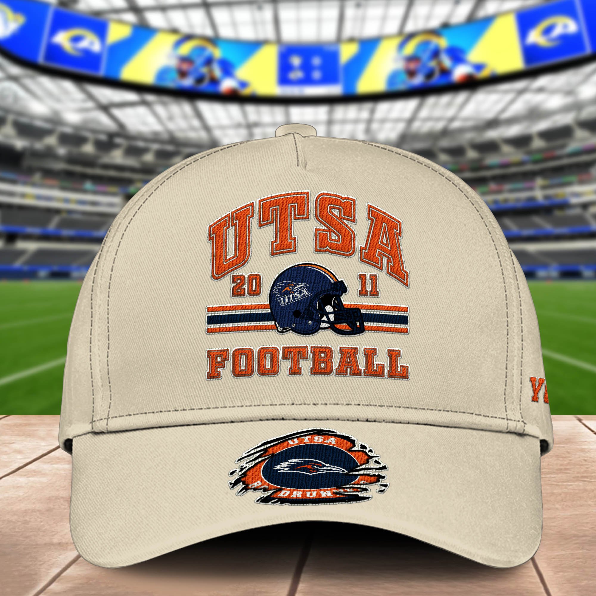 Alternative view of UTSA Roadrunners Embroidered Cap 2024 Version Custom Your Name, Football Team Cap, Gifts For Football Lovers ETHY-60202