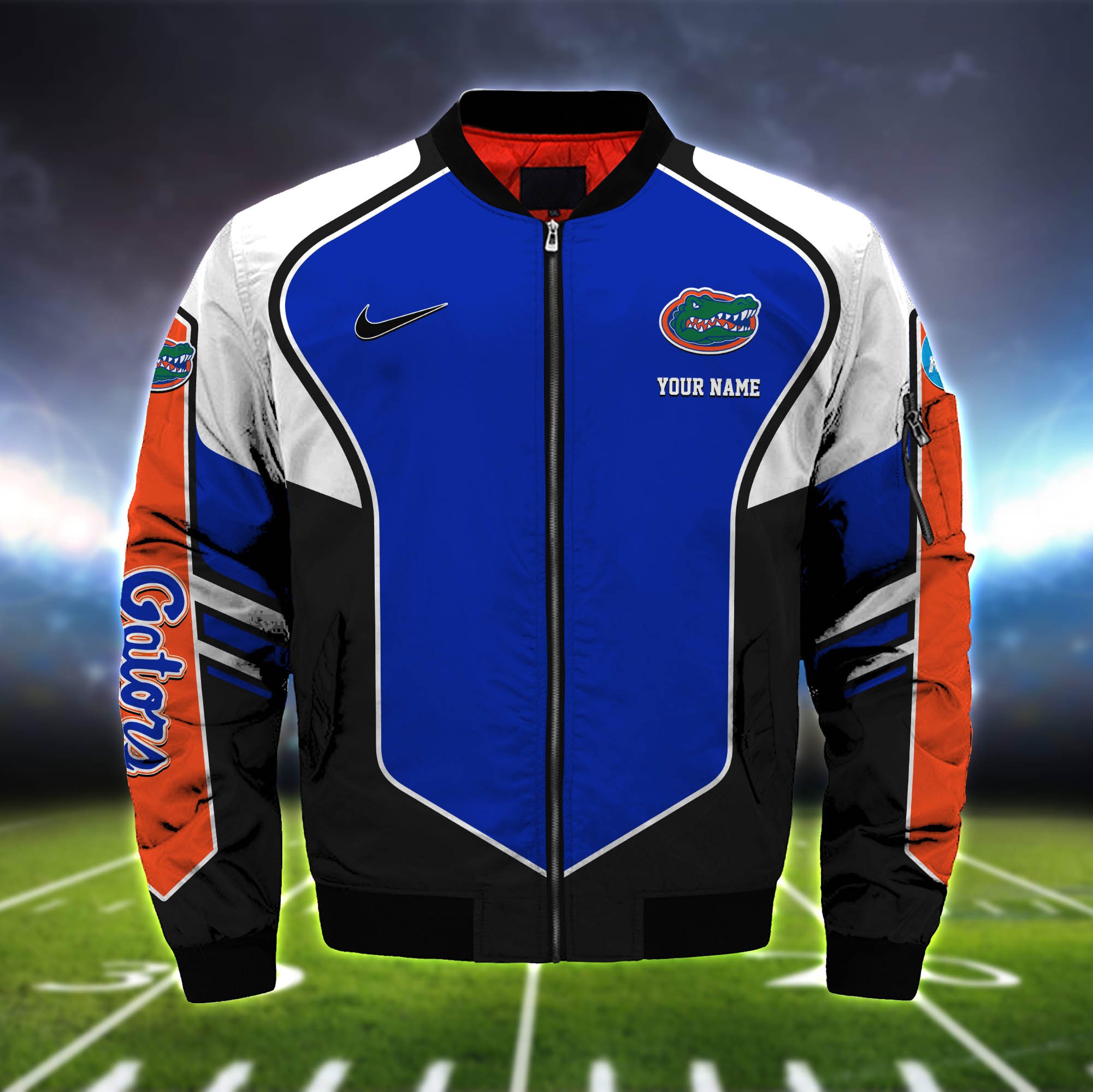 Alternative view of Florida Gators Bomber Jacket 2024 Version Custom Name, Sport Team Jacket For Fans ETHY-122036