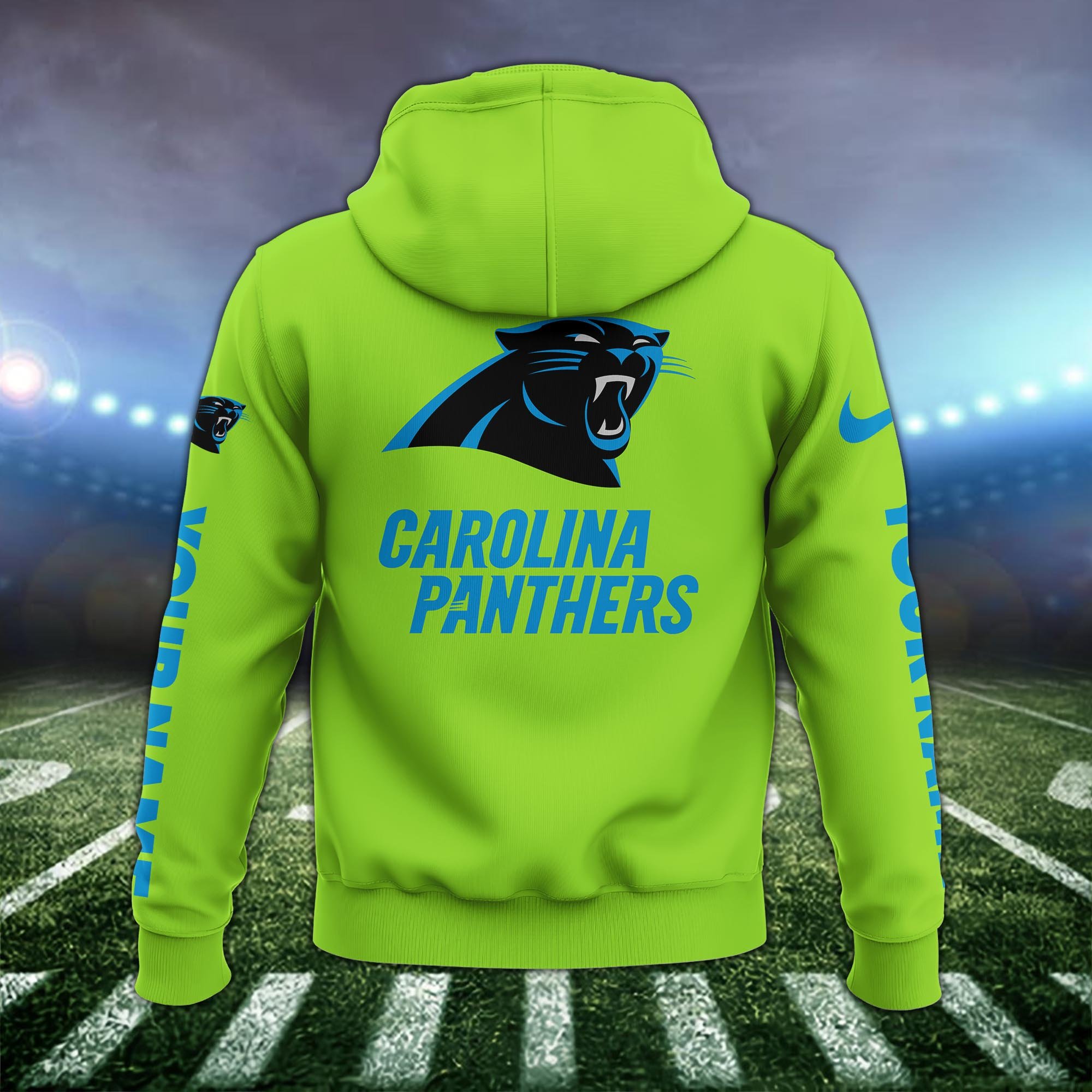 Carolina Panthers Team Hoodie Custom Name And Choose Color, Sport Hoodie, Sport Gifts ETRG-1225137 - Image 17