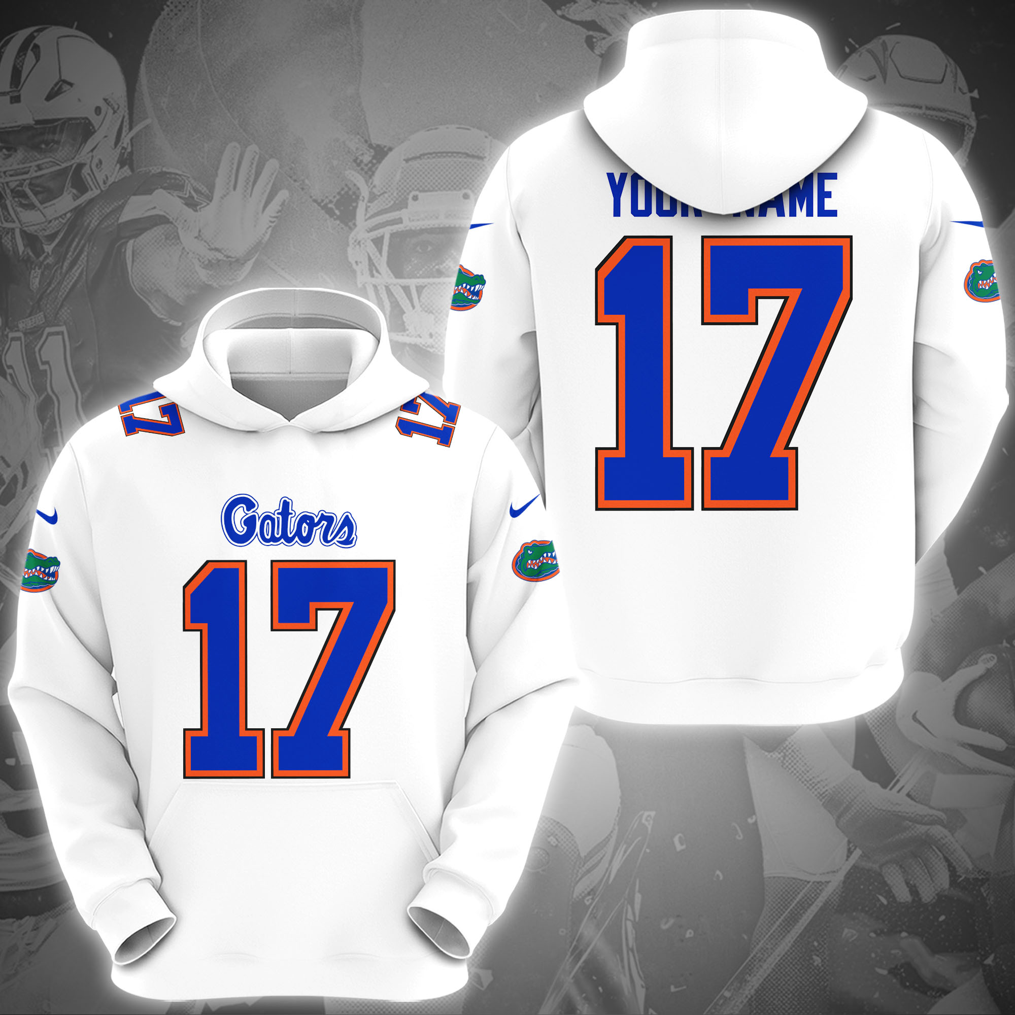 Florida Gators Hoodie Custom Name And Number, Sport Gifts, Fan Gifts ETRG-1231210