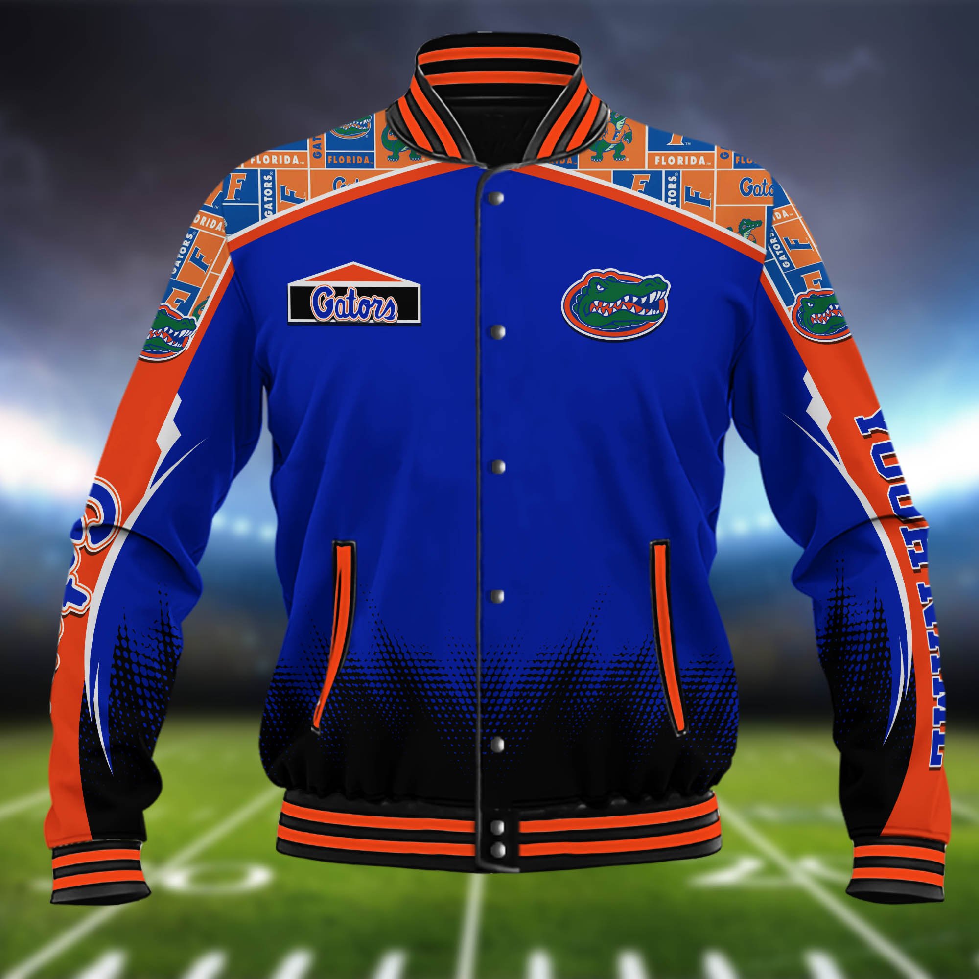 Alternative view of Florida Gators Baseball Jacket Custom Name, Sport Team Jacket, Sport Gifts ETHY-0115485A