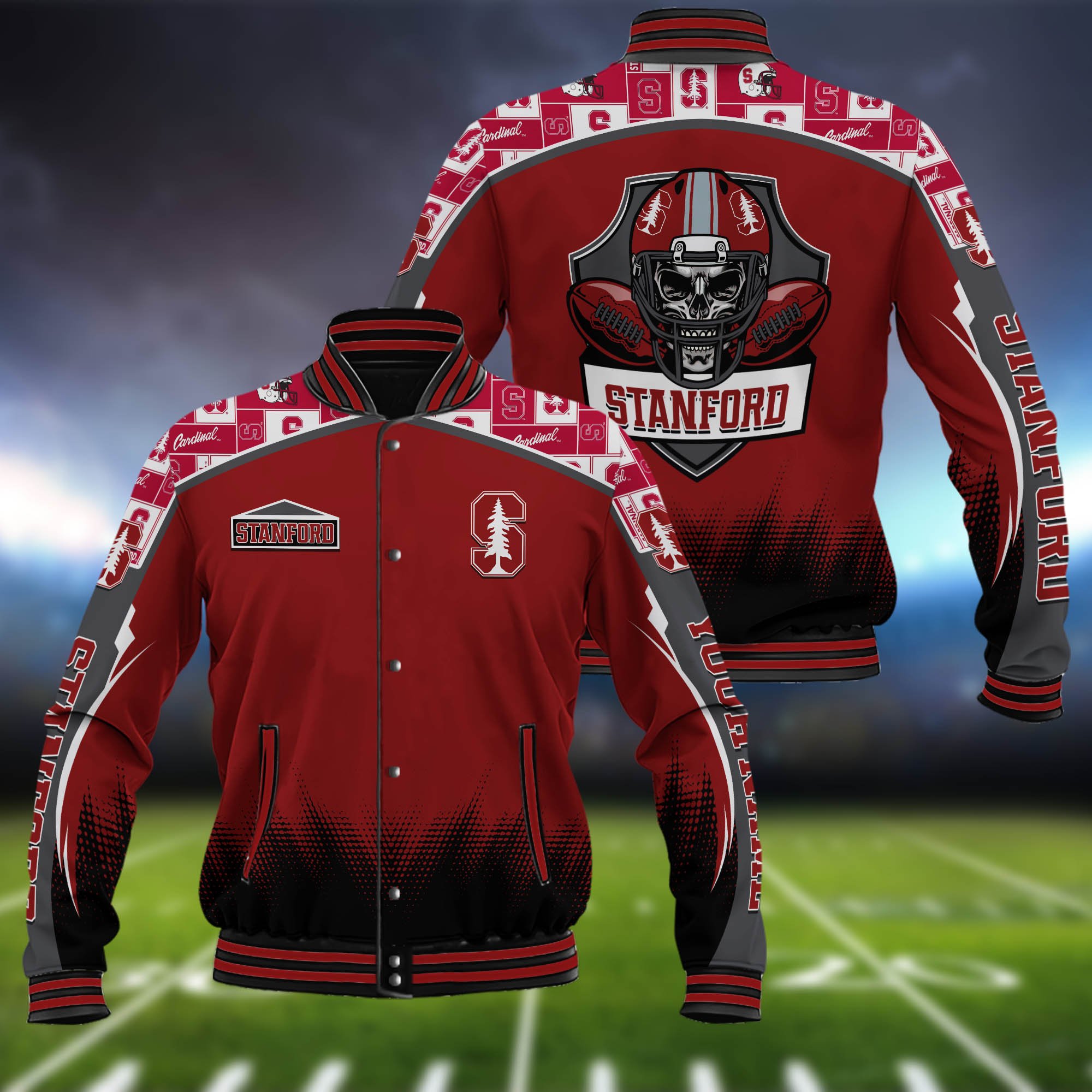 Stanford Cardinal Baseball Jacket Custom Name, Sport Team Jacket, Sport Gifts ETHY-0115485A