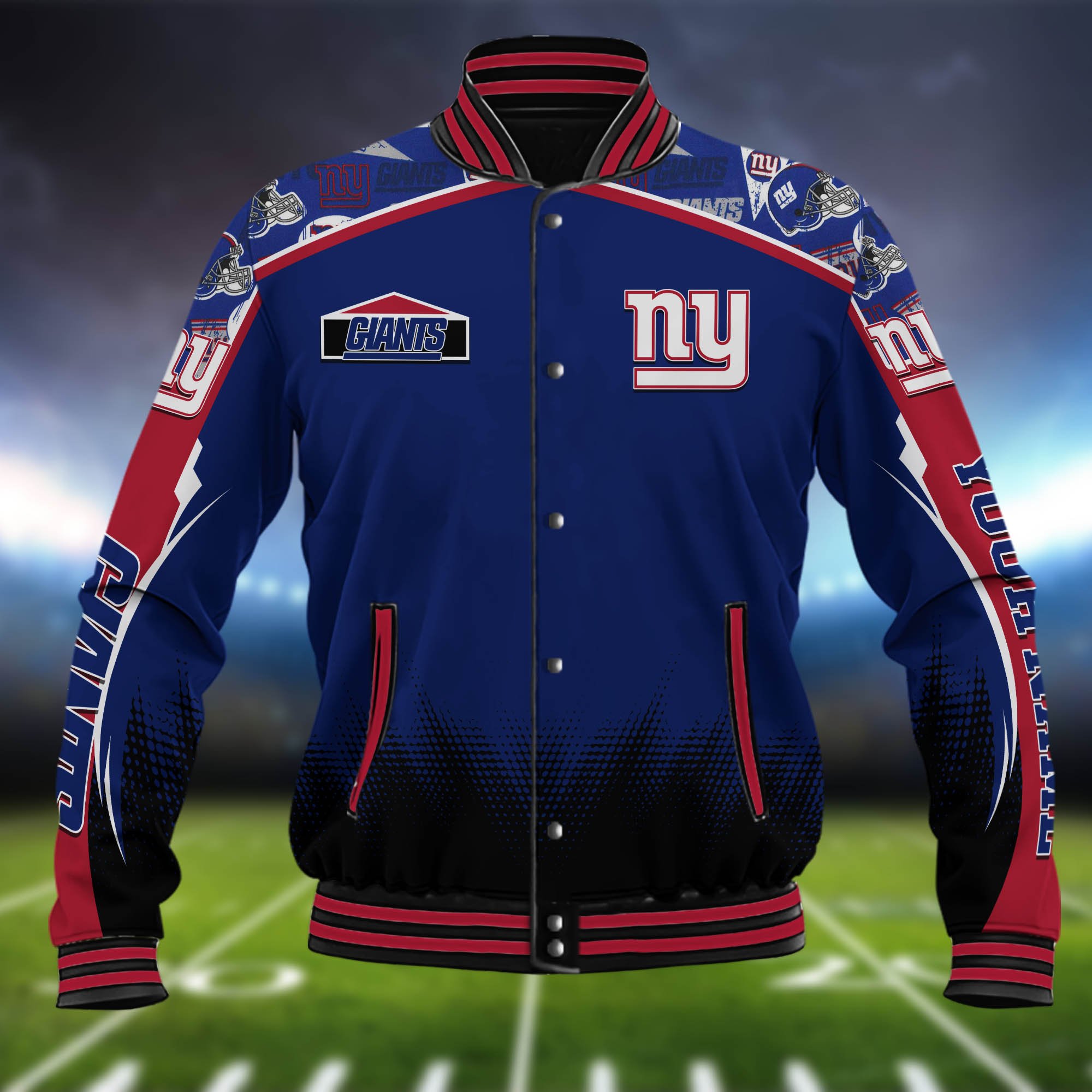 Alternative view of New York Giants Baseball Jacket Custom Name, Sport Team Jacket, Sport Gifts ETHY-0115485