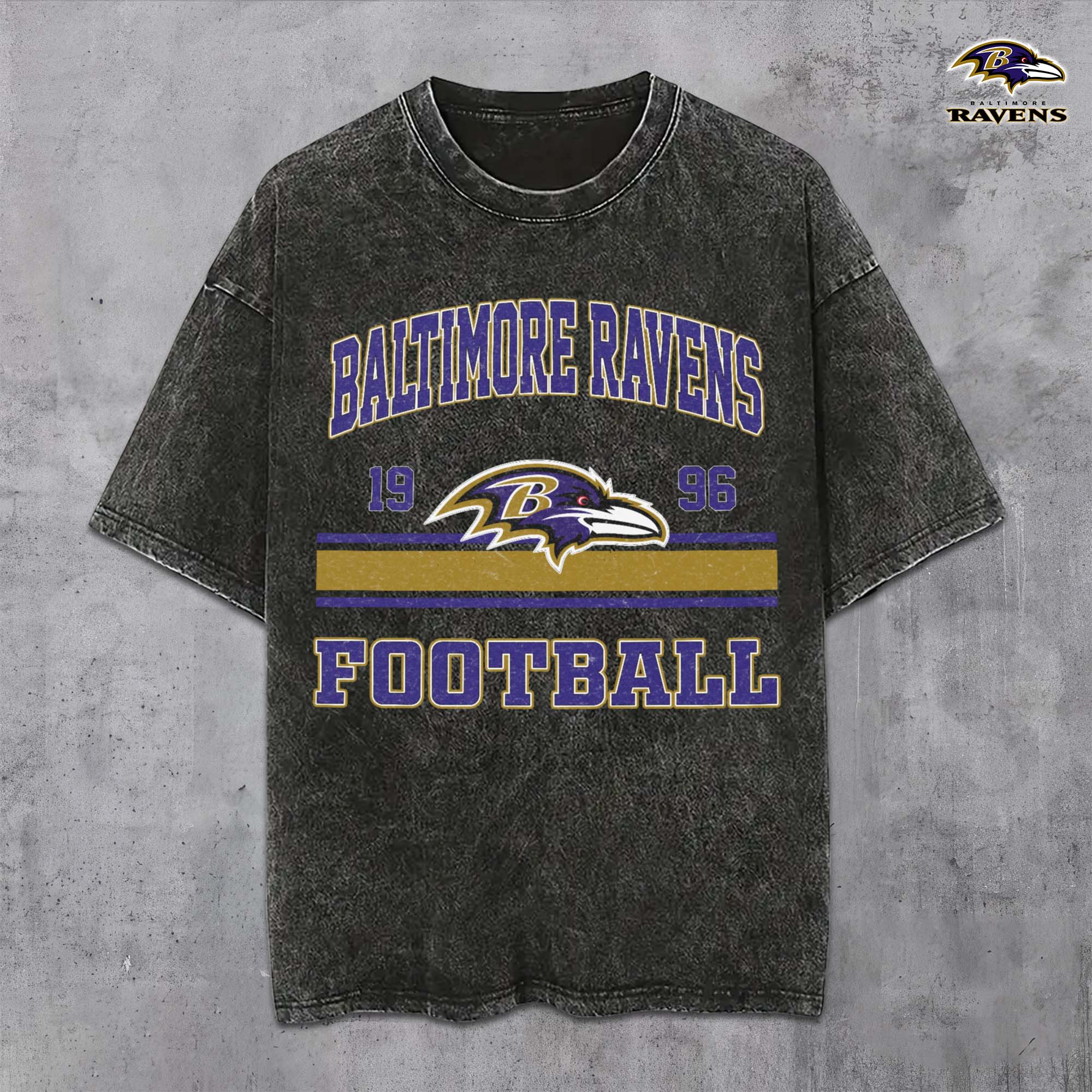 Baltimore Ravens Vintage T-Shirt, Sport Shirts For Fan, Gifts For Football Lovers EHIVM-0204679