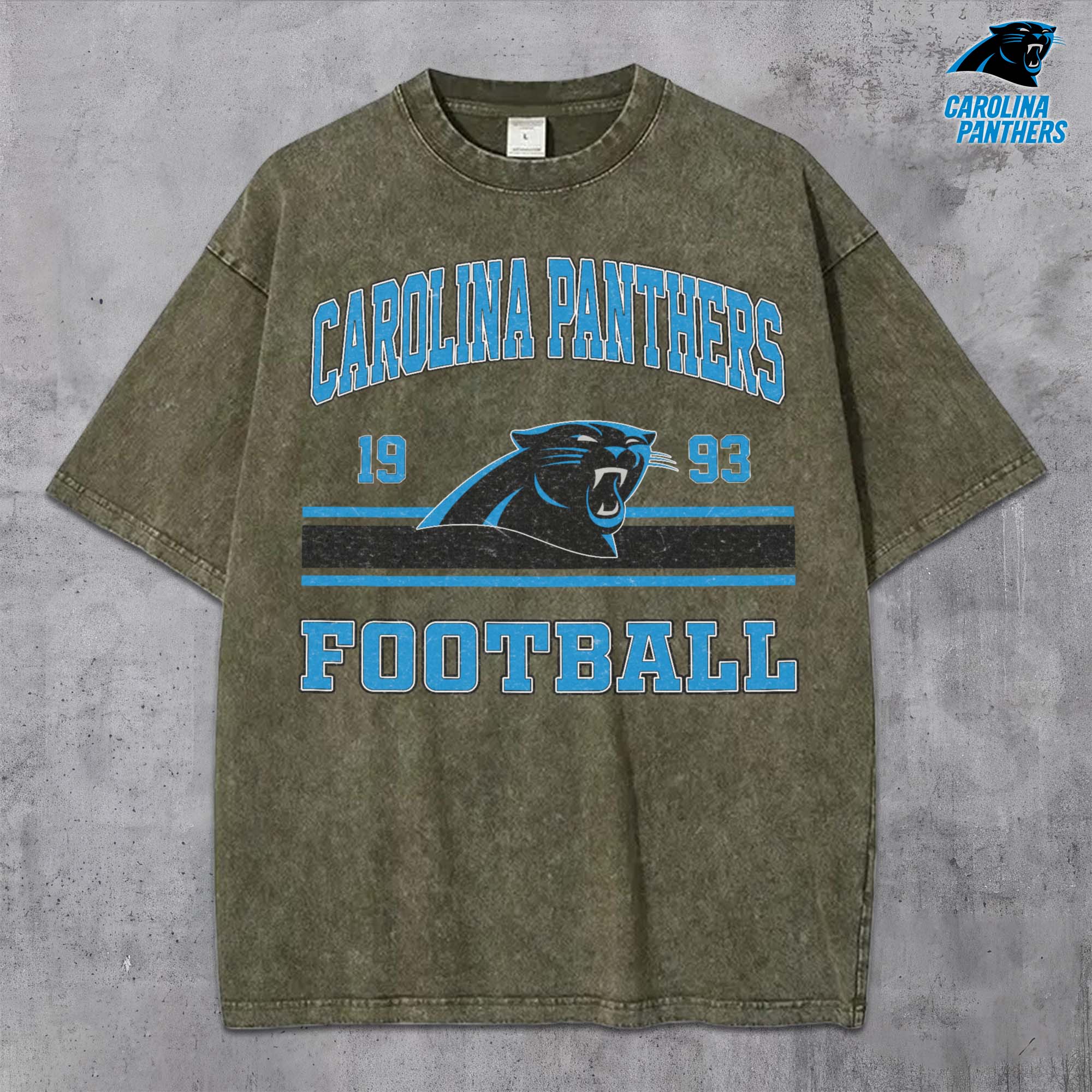 Alternative view of Carolina Panthers Vintage T-Shirt, Sport Shirts For Fan, Gifts For Football Lovers EHIVM-0204679