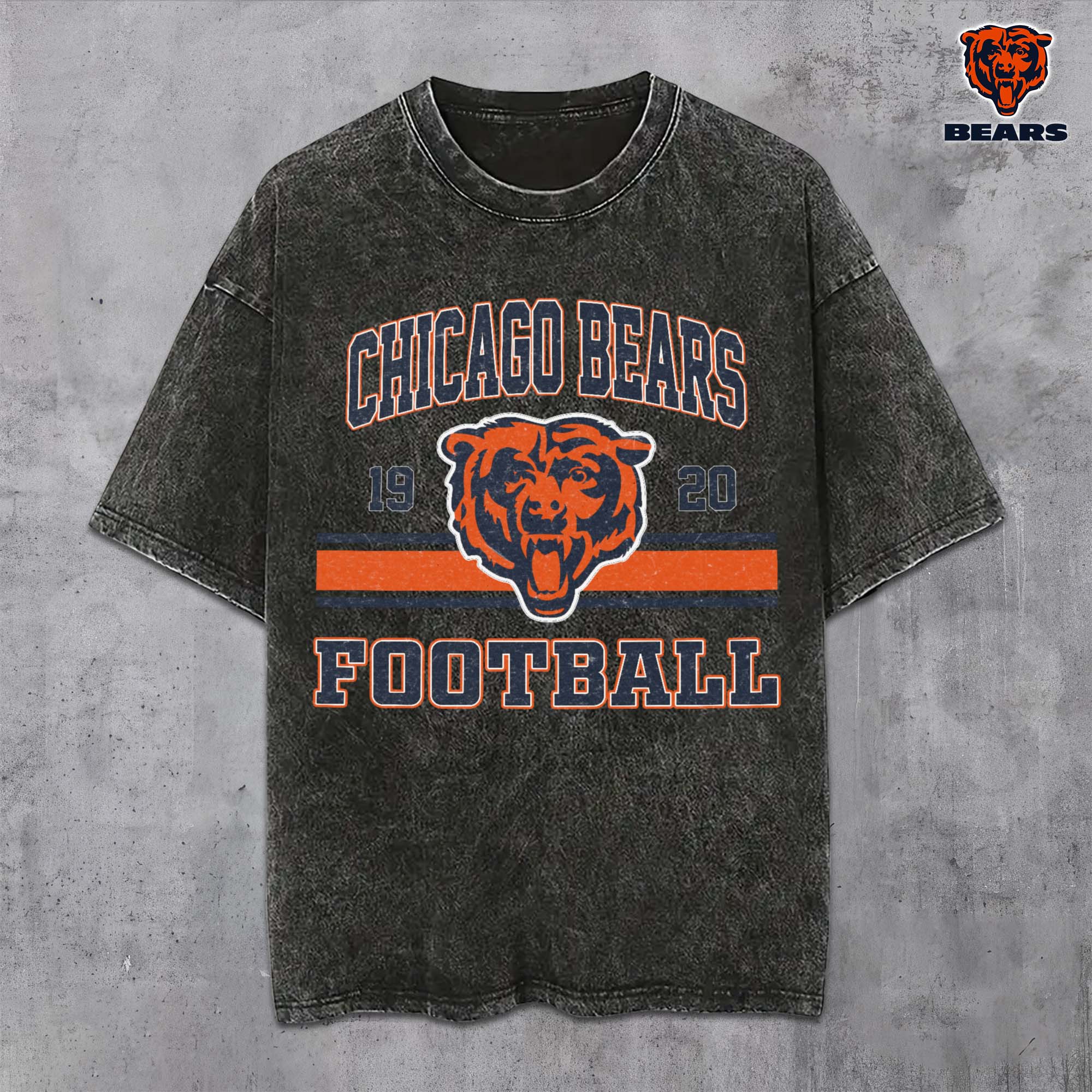 Chicago Bears Vintage T-Shirt, Sport Shirts For Fan, Gifts For Football Lovers EHIVM-0204679