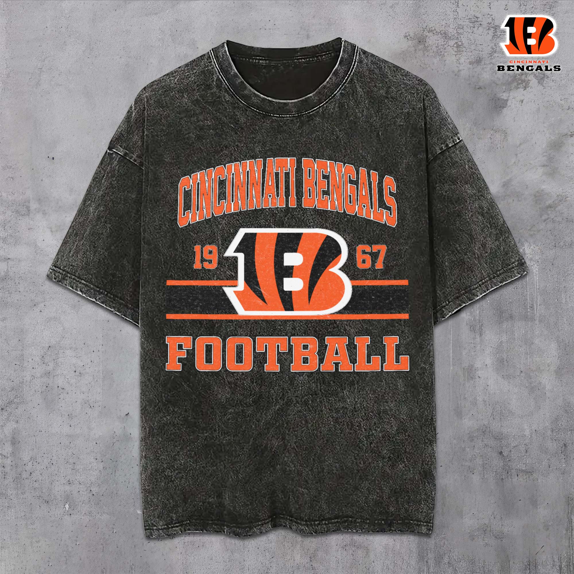 Cincinnati Bengals Vintage T-Shirt, Sport Shirts For Fan, Gifts For Football Lovers EHIVM-0204679