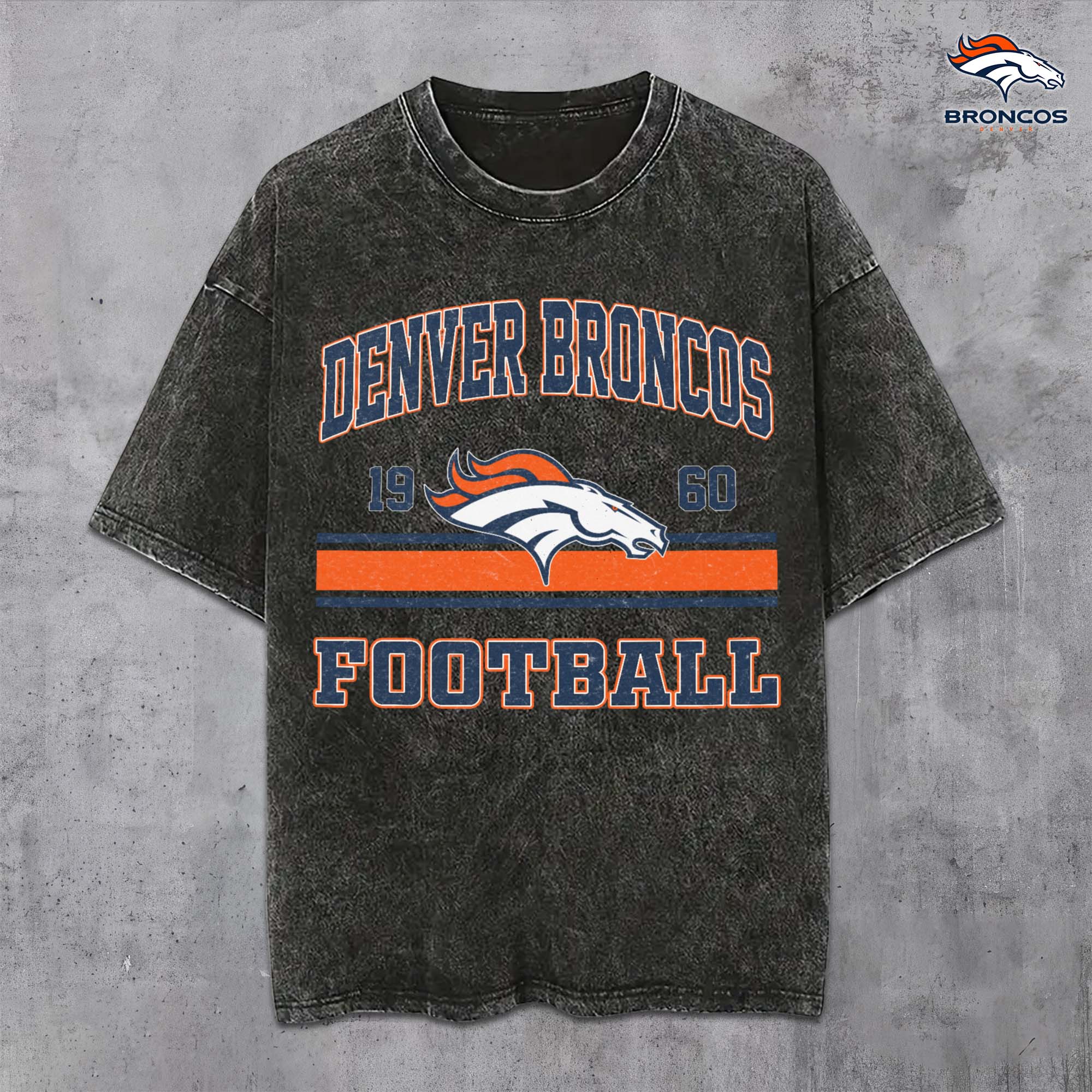 Denver Broncos Vintage T-Shirt, Sport Shirts For Fan, Gifts For Football Lovers EHIVM-0204679