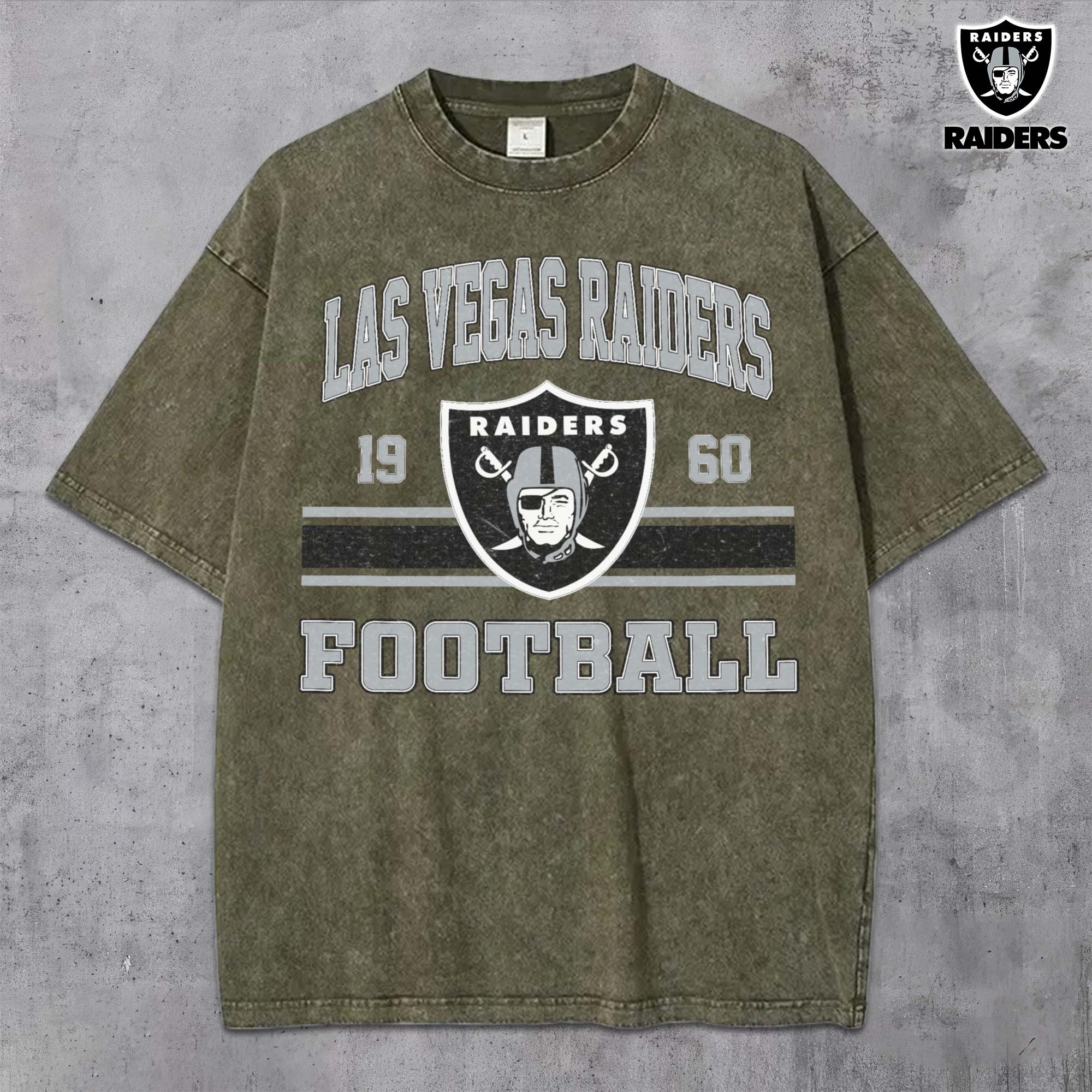Alternative view of Las Vegas Raiders Vintage T-Shirt, Sport Shirts For Fan, Gifts For Football Lovers EHIVM-0204679