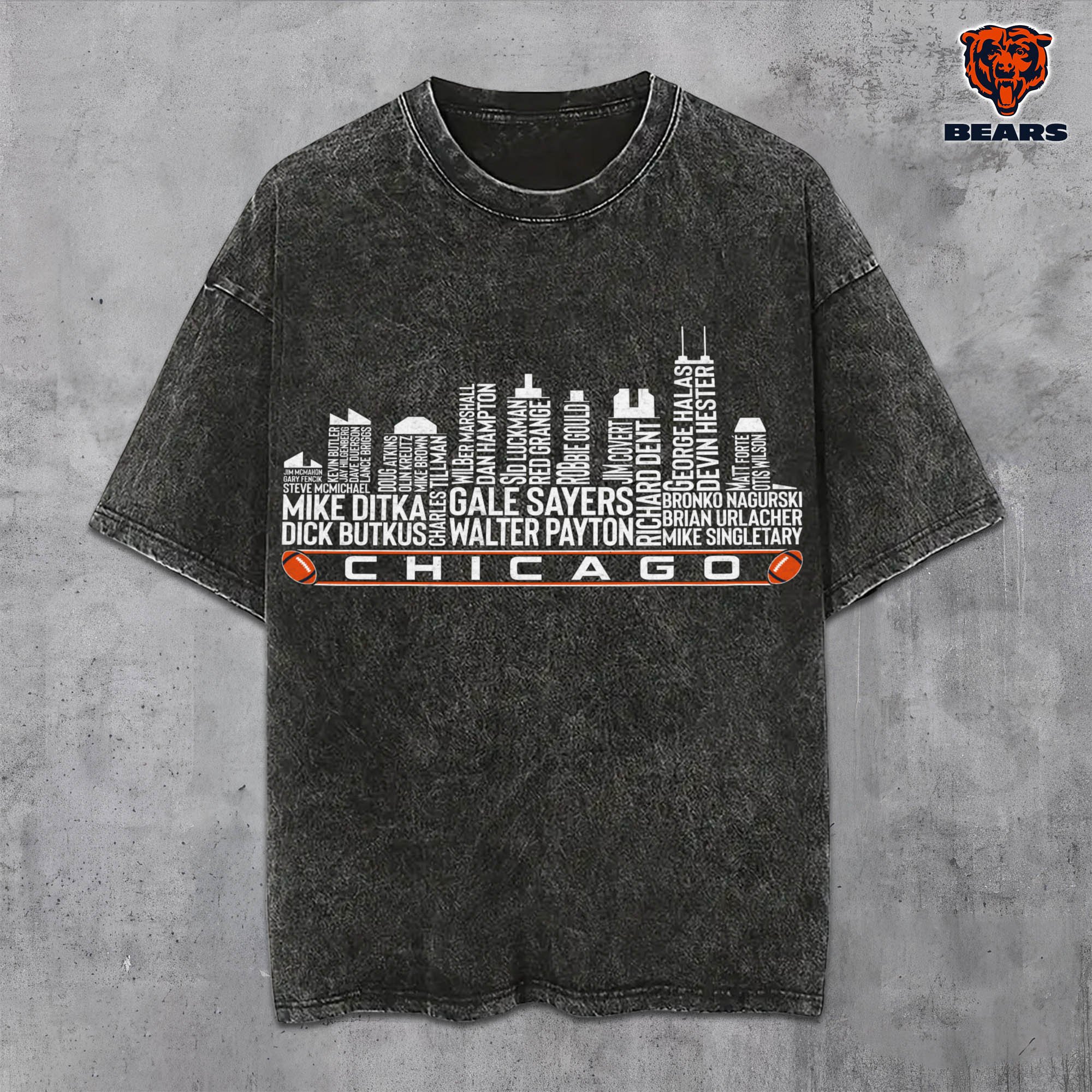 Chicago Bears Vintage T-Shirt, Sport Shirts For Fan, Gifts For Football Lovers EHIVM-0204680
