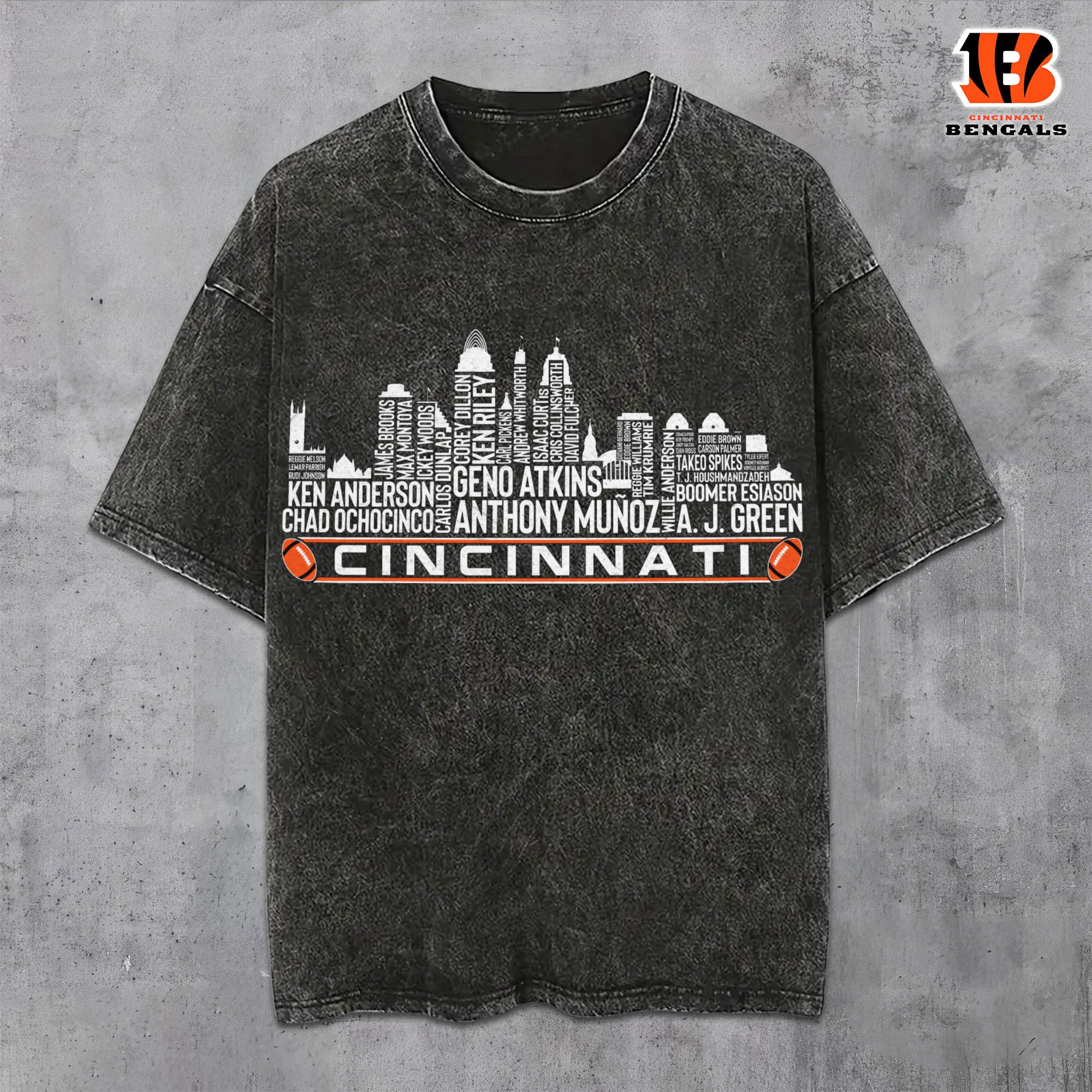 Cincinnati Bengals Vintage T-Shirt, Sport Shirts For Fan, Gifts For Football Lovers EHIVM-0204680