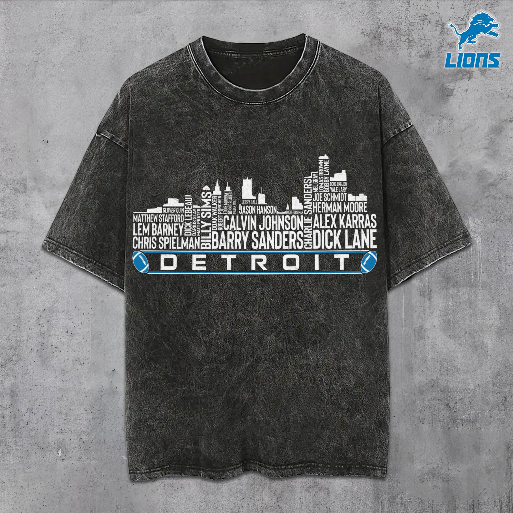 Detroit Lions Vintage T-Shirt, Sport Shirts For Fan, Gifts For Football Lovers EHIVM-0204680