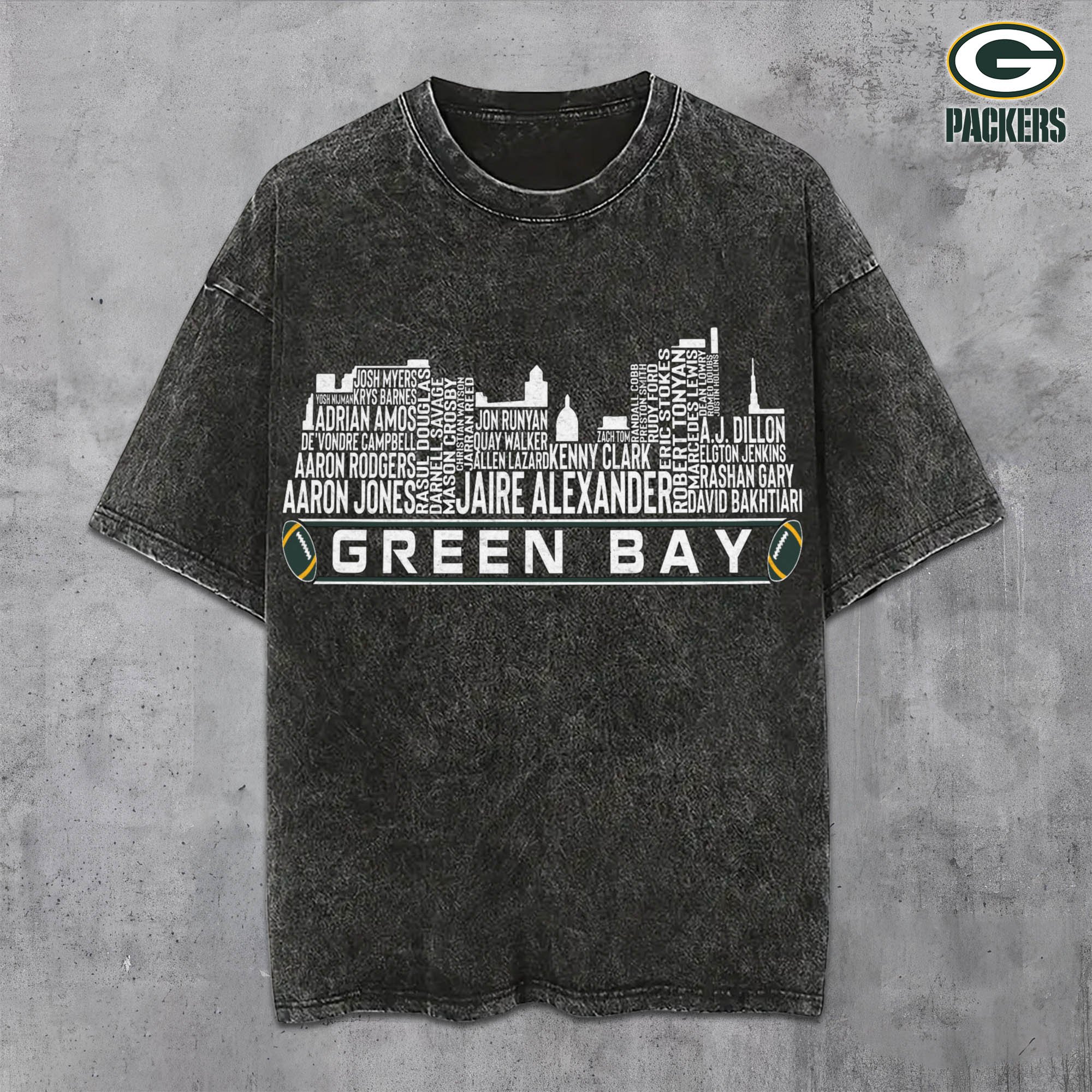 Green Bay Packers Vintage T-Shirt, Sport Shirts For Fan, Gifts For Football Lovers EHIVM-0204680
