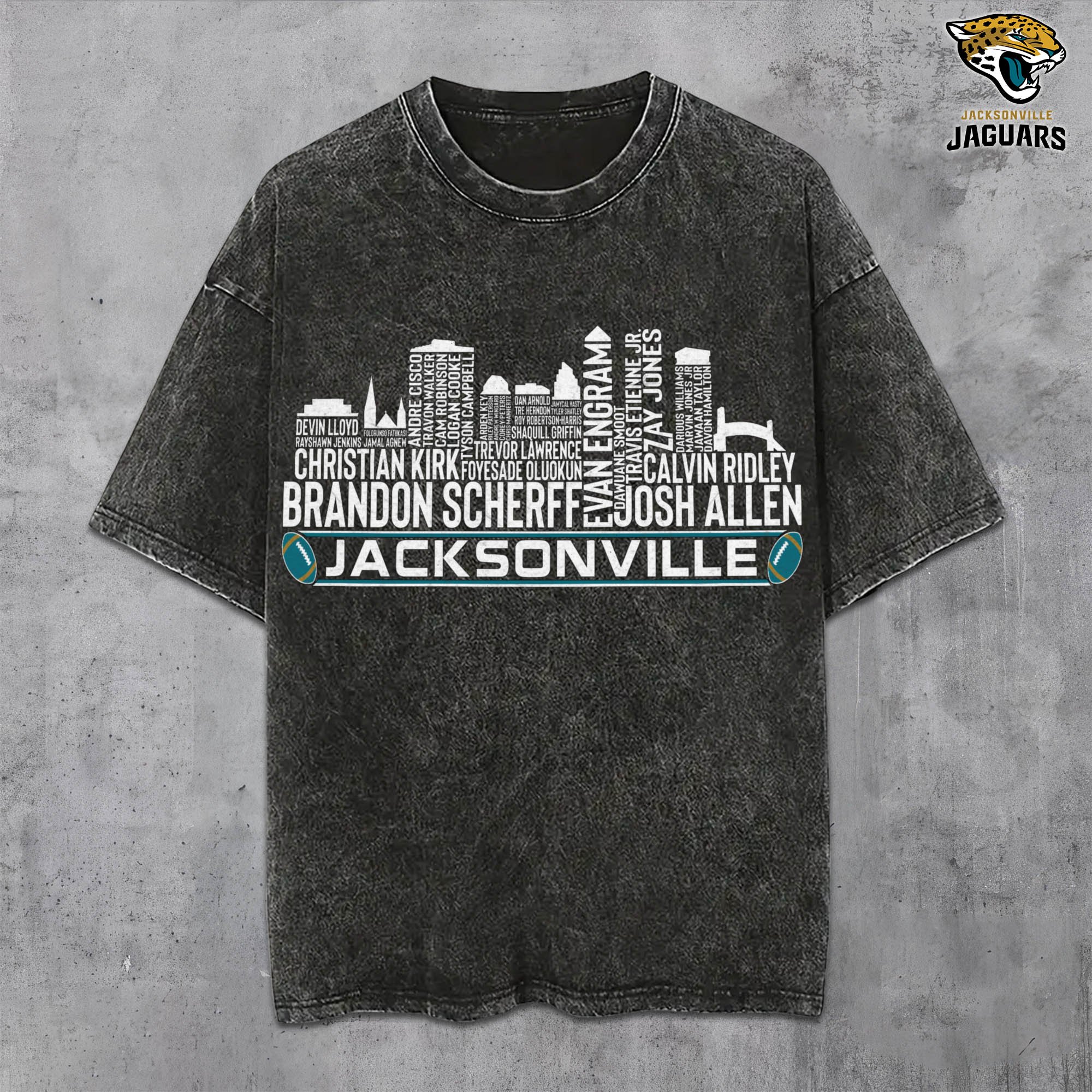 Jacksonville Jaguars Vintage T-Shirt, Sport Shirts For Fan, Gifts For Football Lovers EHIVM-0204680