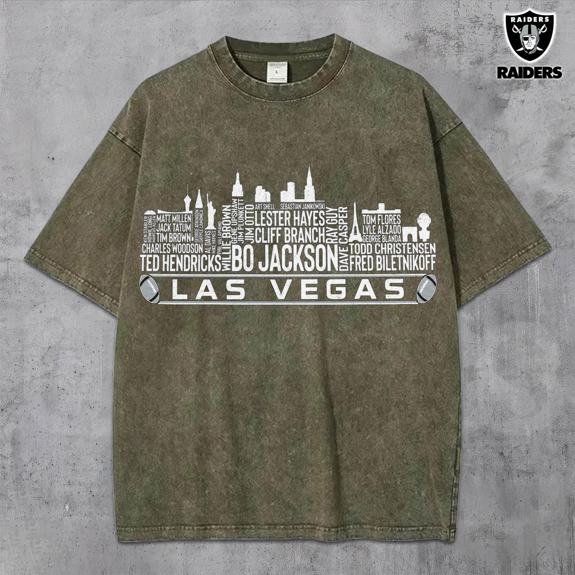 Alternative view of Las Vegas Raiders Vintage T-Shirt, Sport Shirts For Fan, Gifts For Football Lovers EHIVM-0204680