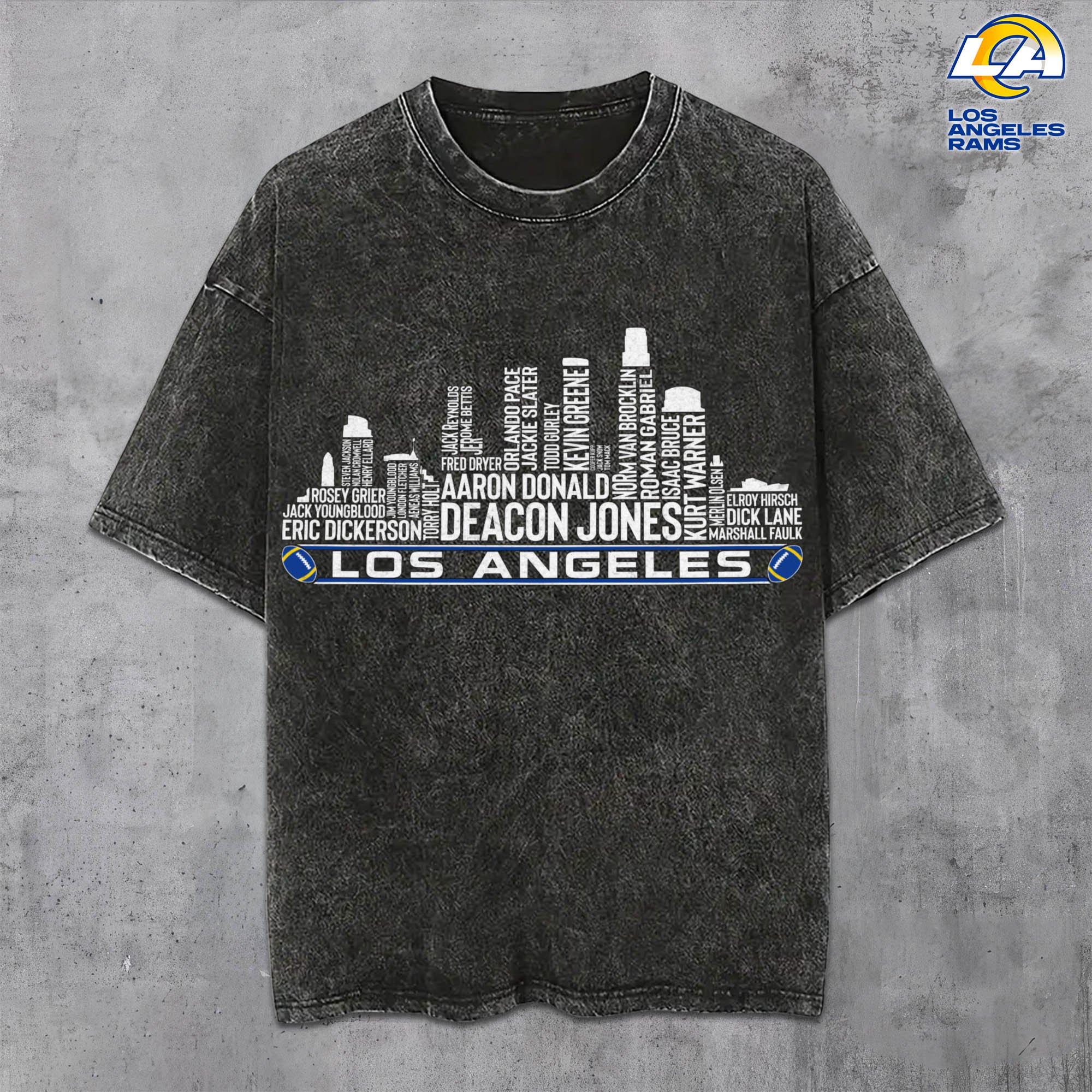 Los Angeles Rams Vintage T-Shirt, Sport Shirts For Fan, Gifts For Football Lovers EHIVM-0204680