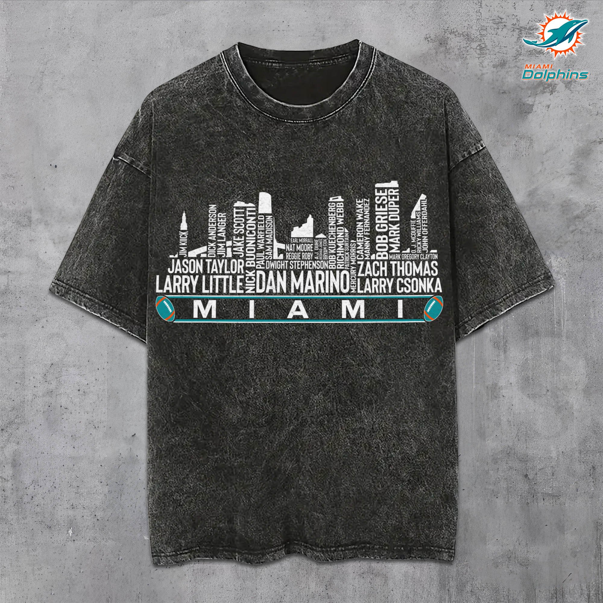 Miami Dolphins Vintage T-Shirt, Sport Shirts For Fan, Gifts For Football Lovers EHIVM-0204680