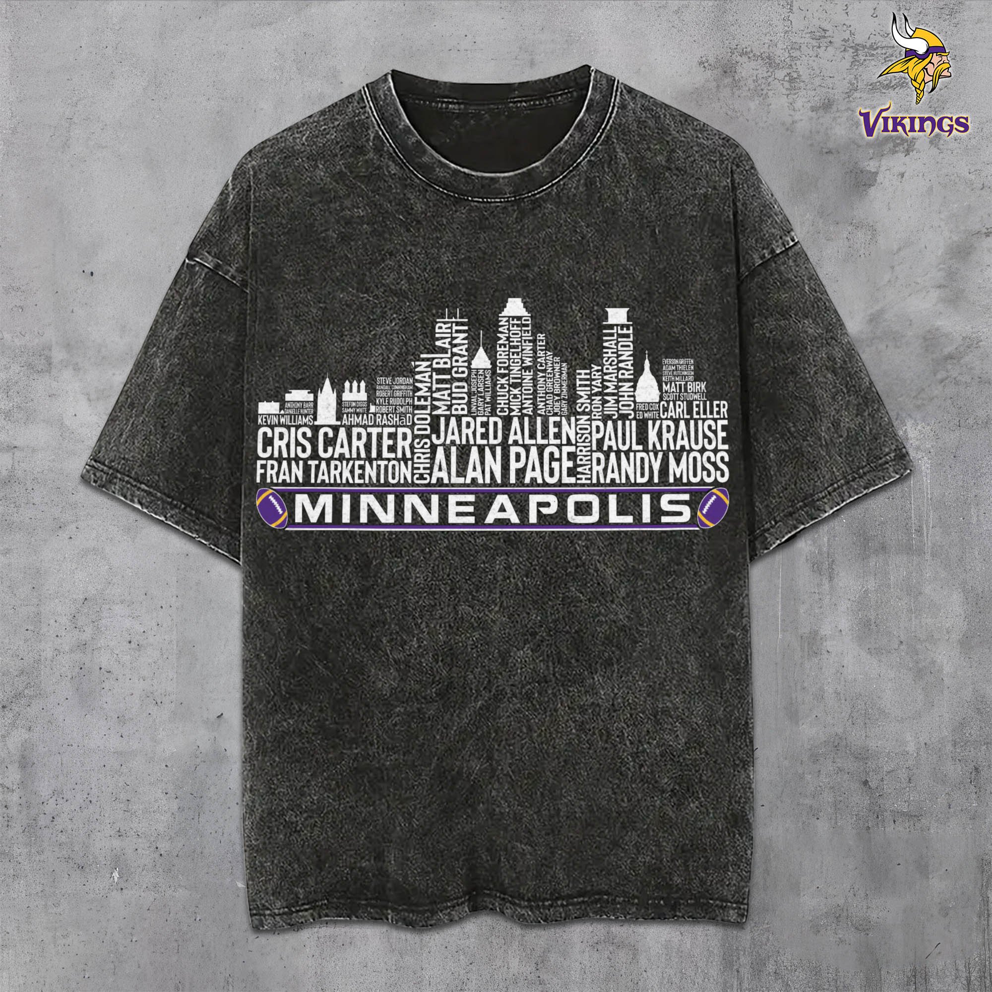 Minnesota Vikings Vintage T-Shirt, Sport Shirts For Fan, Gifts For Football Lovers EHIVM-0204680