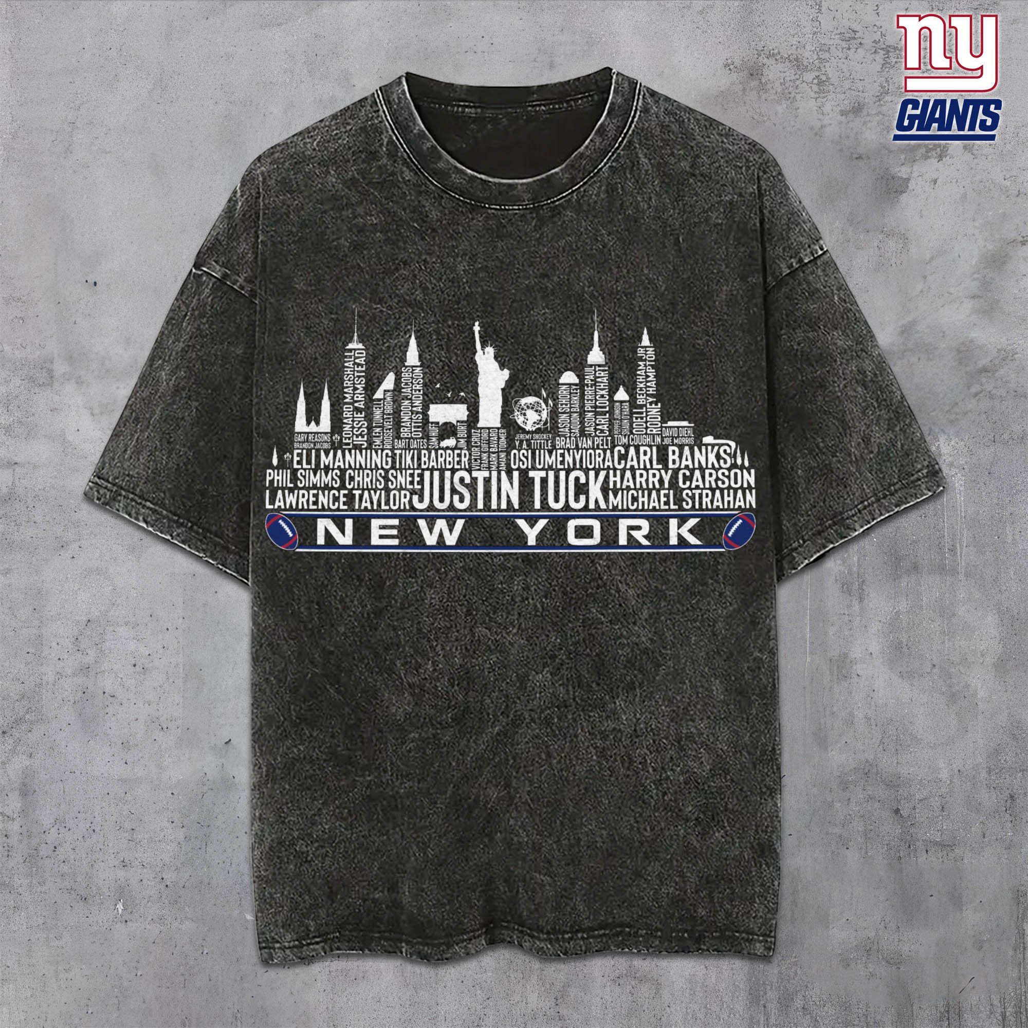 New York Giants Vintage T-Shirt, Sport Shirts For Fan, Gifts For Football Lovers EHIVM-0204680