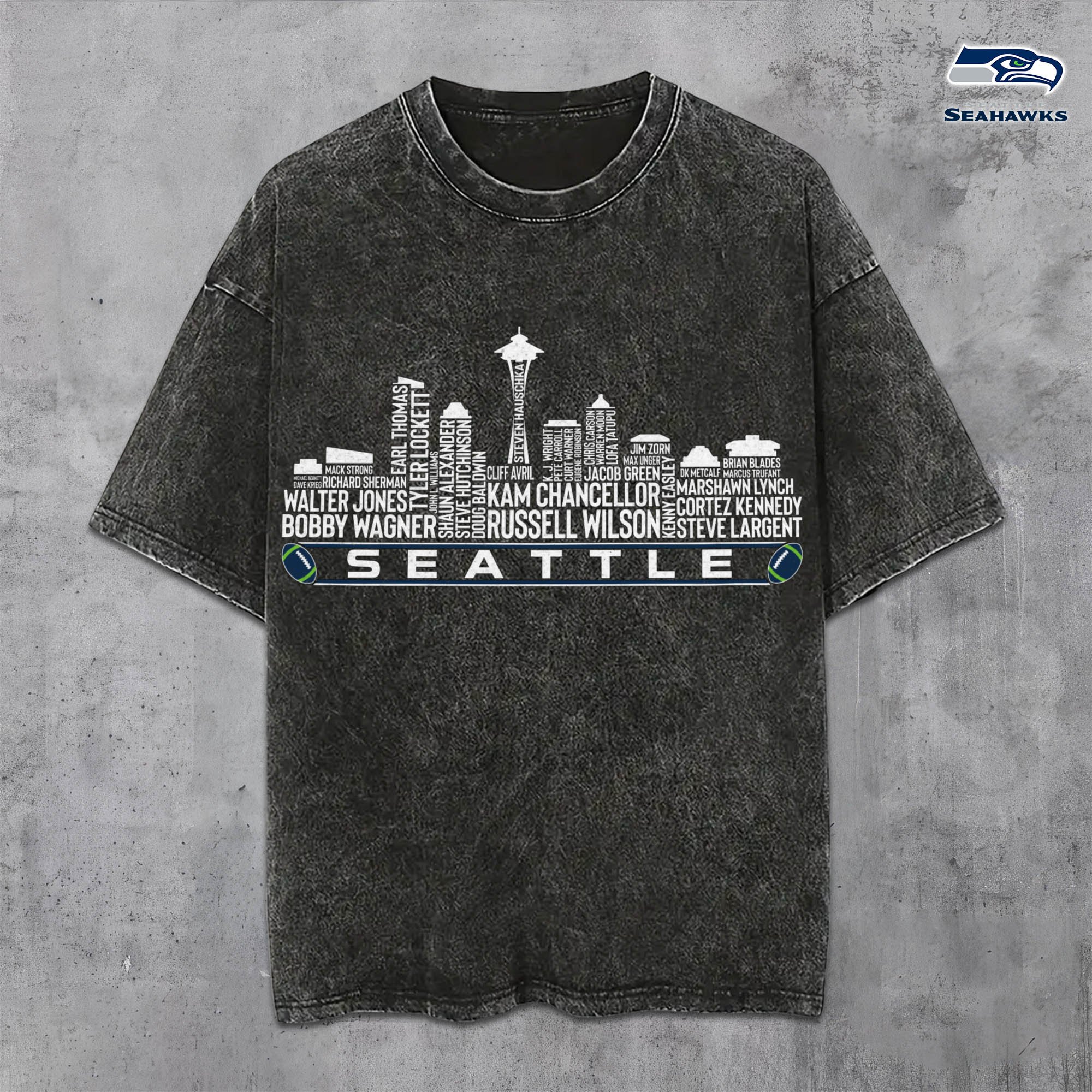 Seattle Seahawks Vintage T-Shirt, Sport Shirts For Fan, Gifts For Football Lovers EHIVM-0204680