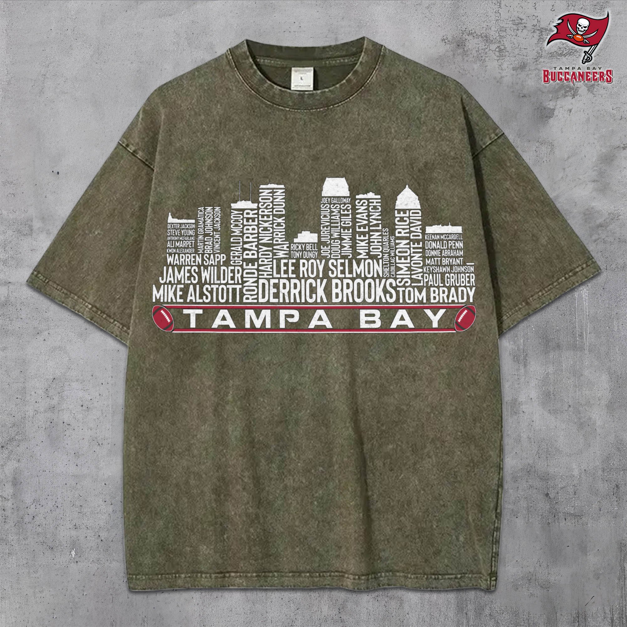 Alternative view of Tampa Bay Buccaneers Vintage T-Shirt, Sport Shirts For Fan, Gifts For Football Lovers EHIVM-0204680