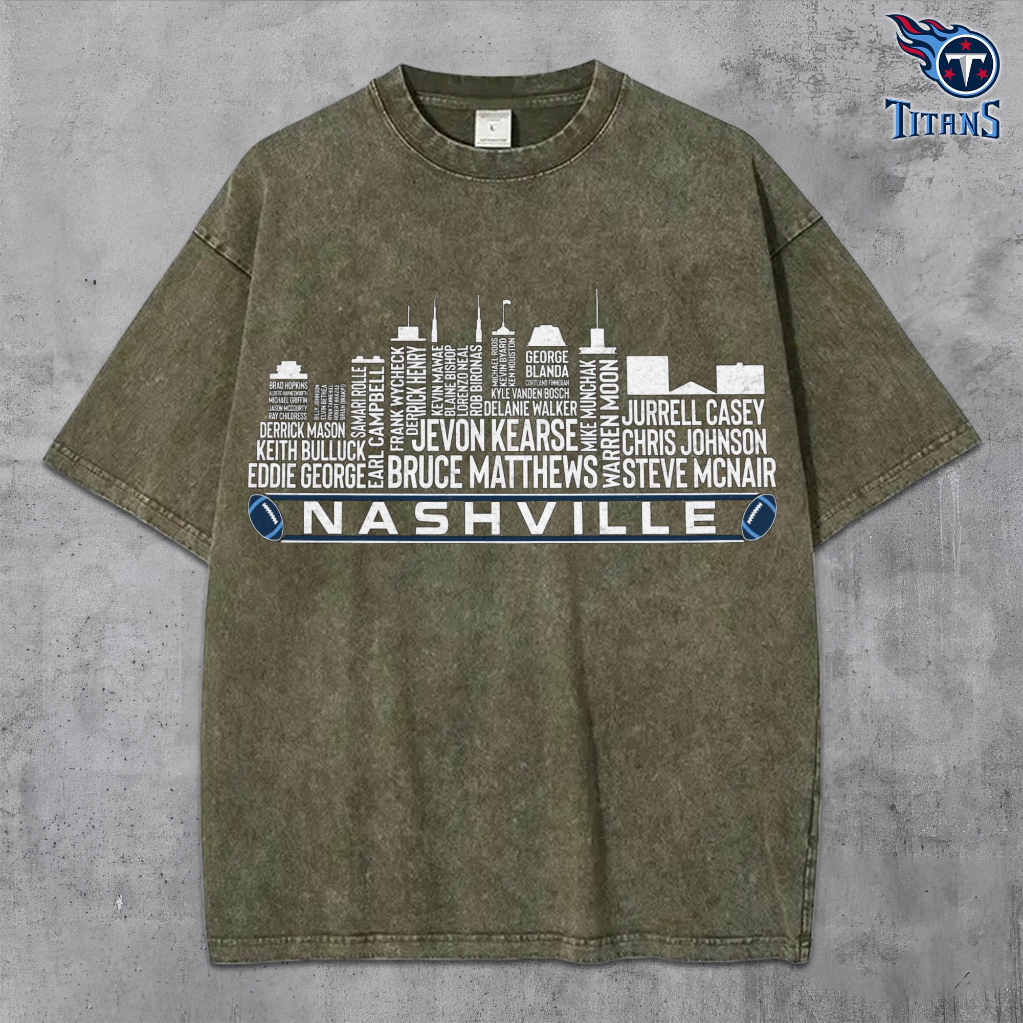 Alternative view of Tennessee Titans Vintage T-Shirt, Sport Shirts For Fan, Gifts For Football Lovers EHIVM-0204680