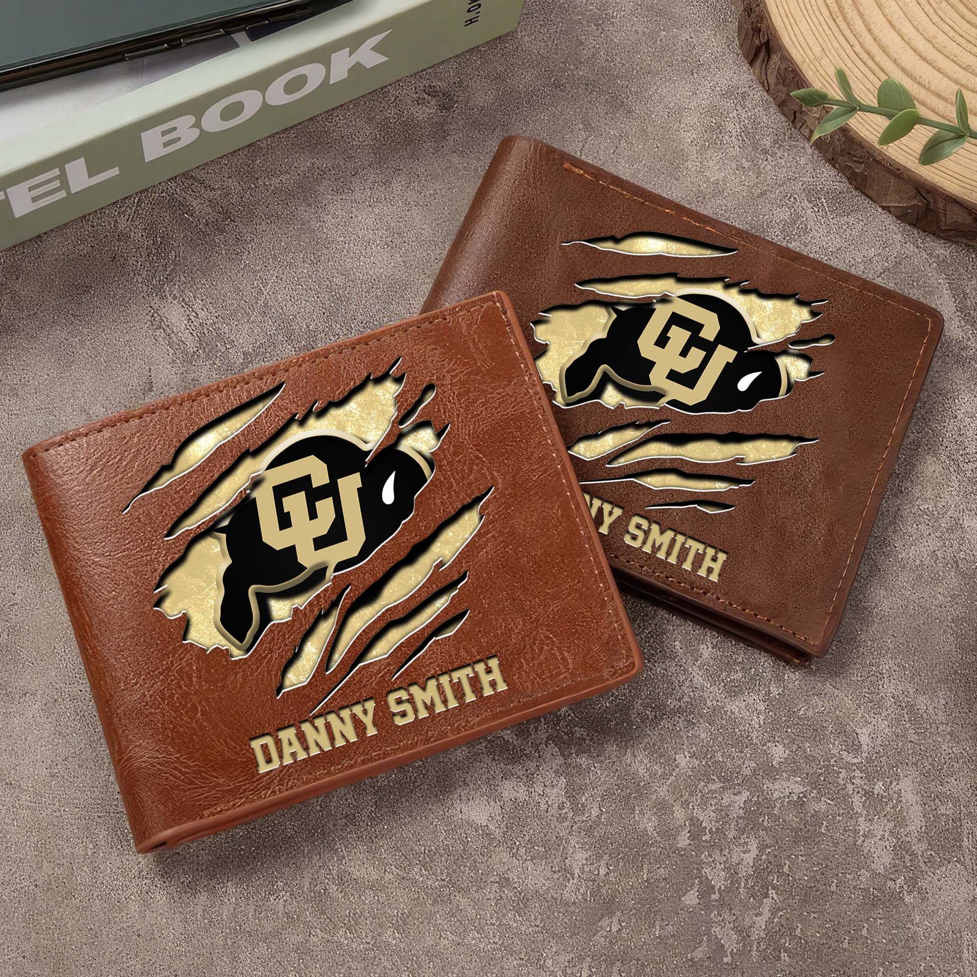 Colorado Buffaloes Men Wallet Custom Your Name, Football Team Men Wallet For Fans, Gifts For Football Lovers EHIVM-0214878 - Image 5