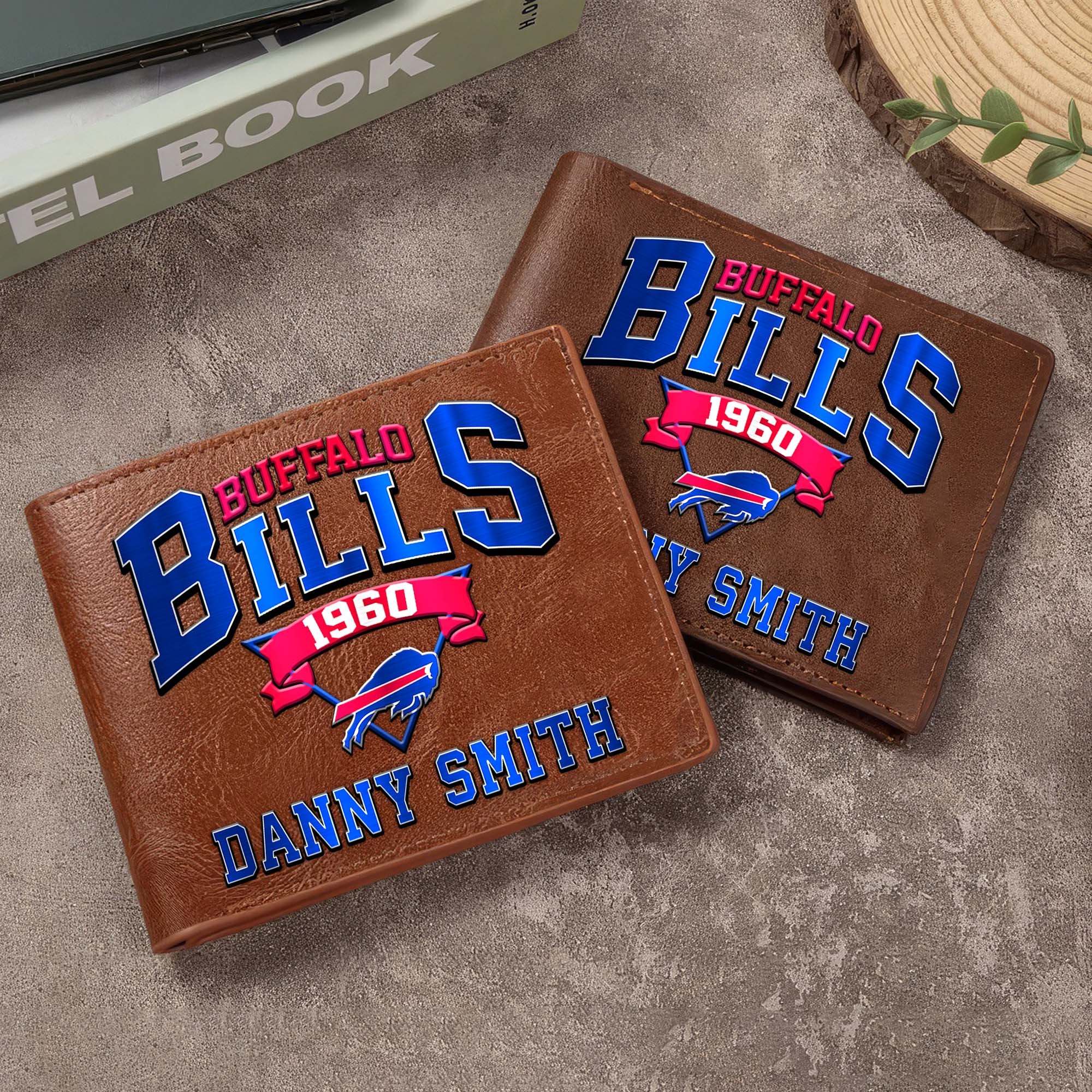 Buffalo Bills Men Wallet Custom Your Name, Football Team Men Wallet For Fans, Gifts For Football Lovers EHIVM-0114463 - Image 5
