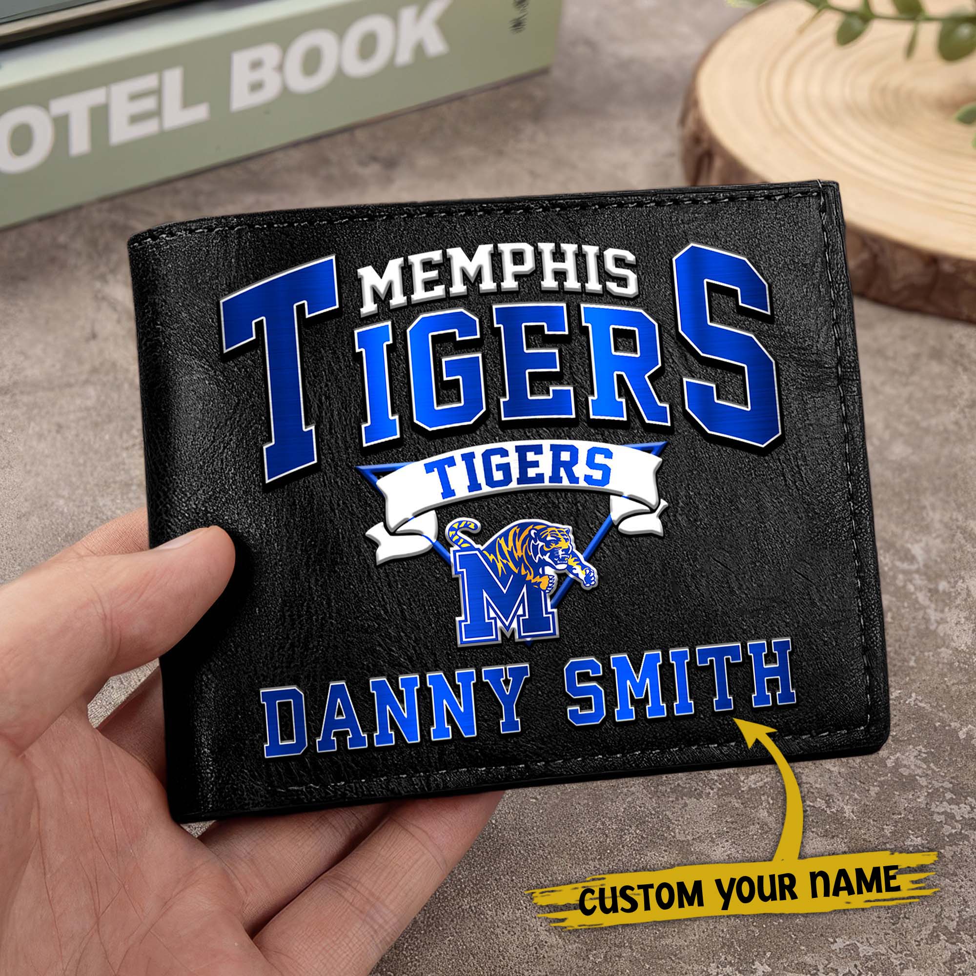 Alternative view of Memphis Tigers Men Wallet Custom Your Name, Football Team Men Wallet For Fans, Gifts For Football Lovers EHIVM-02261050