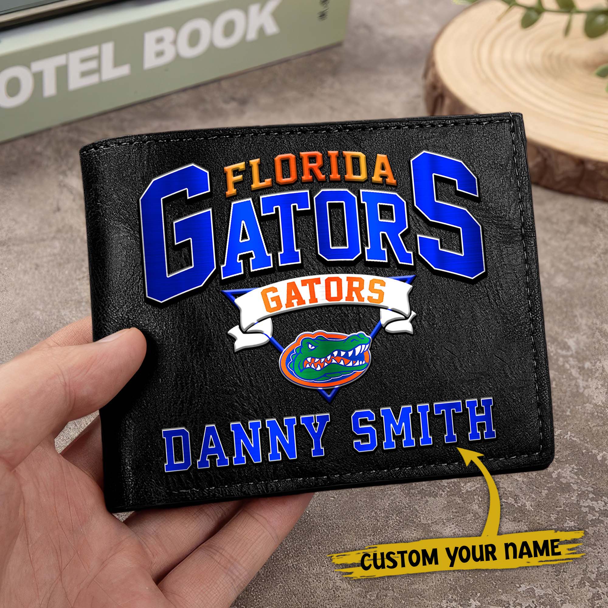 Alternative view of Florida Gators Men Wallet Custom Your Name, Football Team Men Wallet For Fans, Gifts For Football Lovers EHIVM-02261050