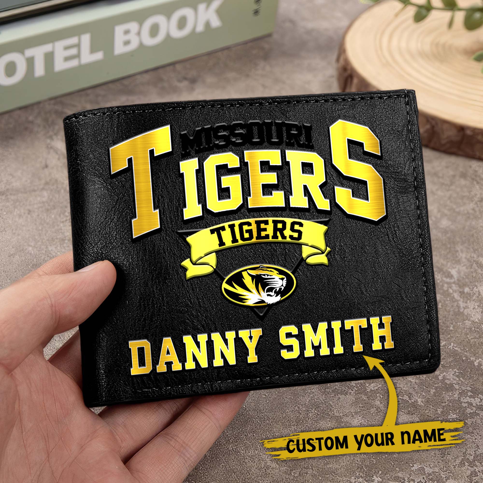 Alternative view of Missouri Tigers Men Wallet Custom Your Name, Football Team Men Wallet For Fans, Gifts For Football Lovers EHIVM-02261050