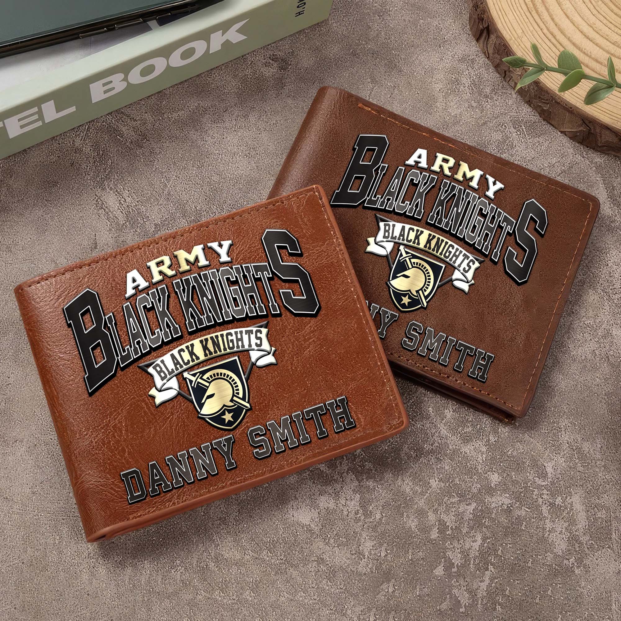 Army Black Knights Men Wallet Custom Your Name, Football Team Men Wallet For Fans, Gifts For Football Lovers EHIVM-02261050 - Image 5