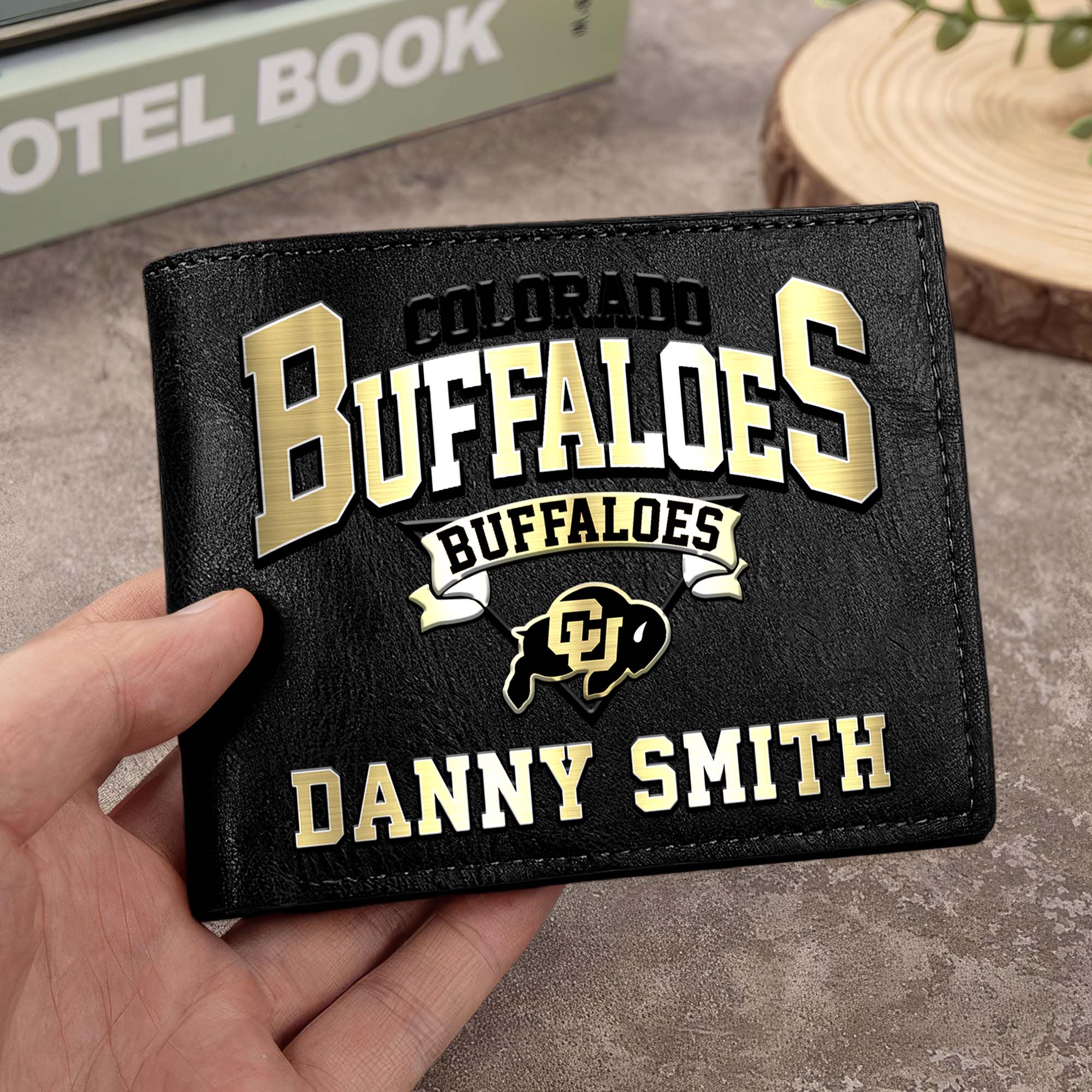 Colorado Buffaloes Men Wallet Custom Your Name, Football Team Men Wallet For Fans, Gifts For Football Lovers EHIVM-02261050