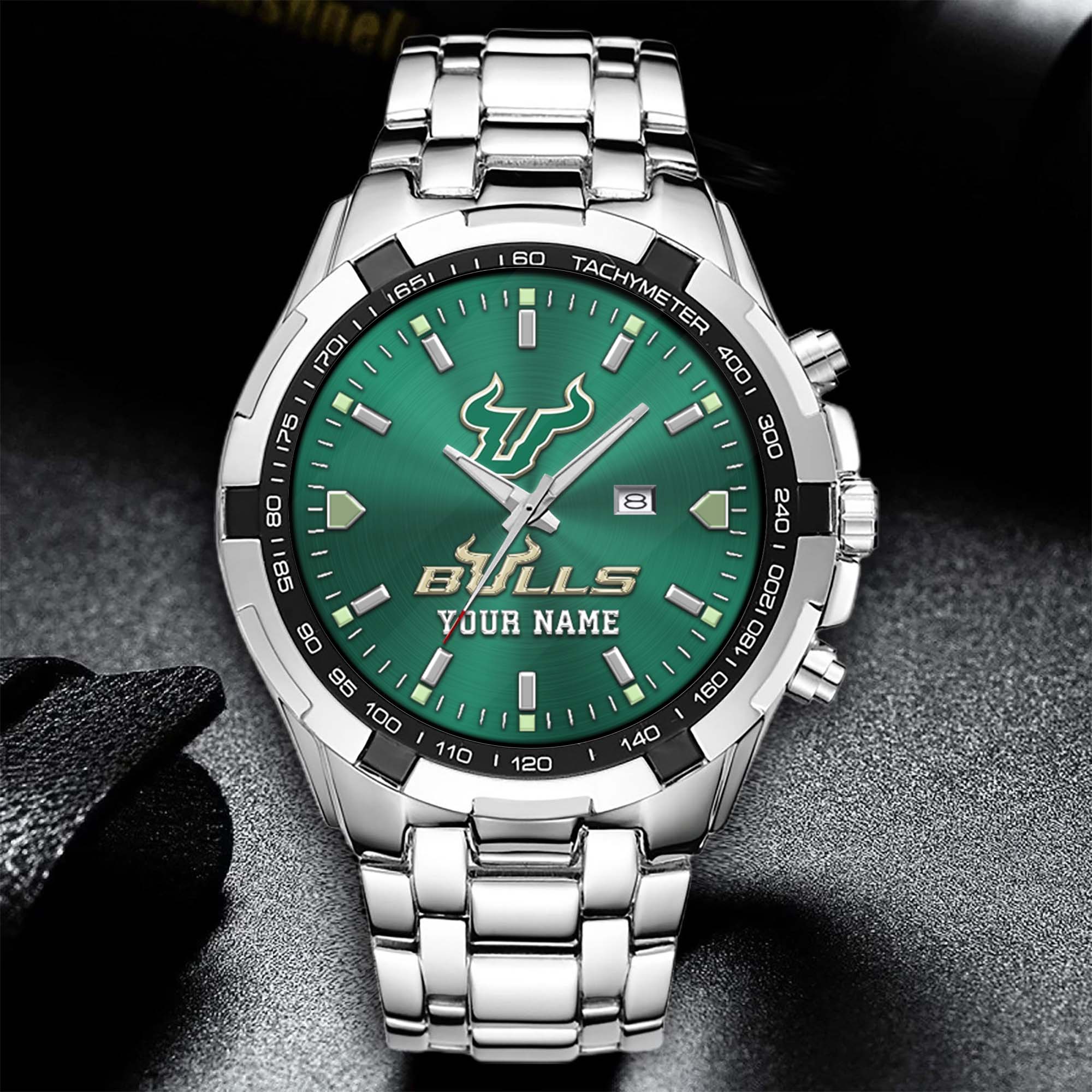 Alternative view of South Florida Bulls Alloy Men Quartz Watch Custom Your Name, Sport Men Watch, FootBall Fan Gifts EHIVM-02261048