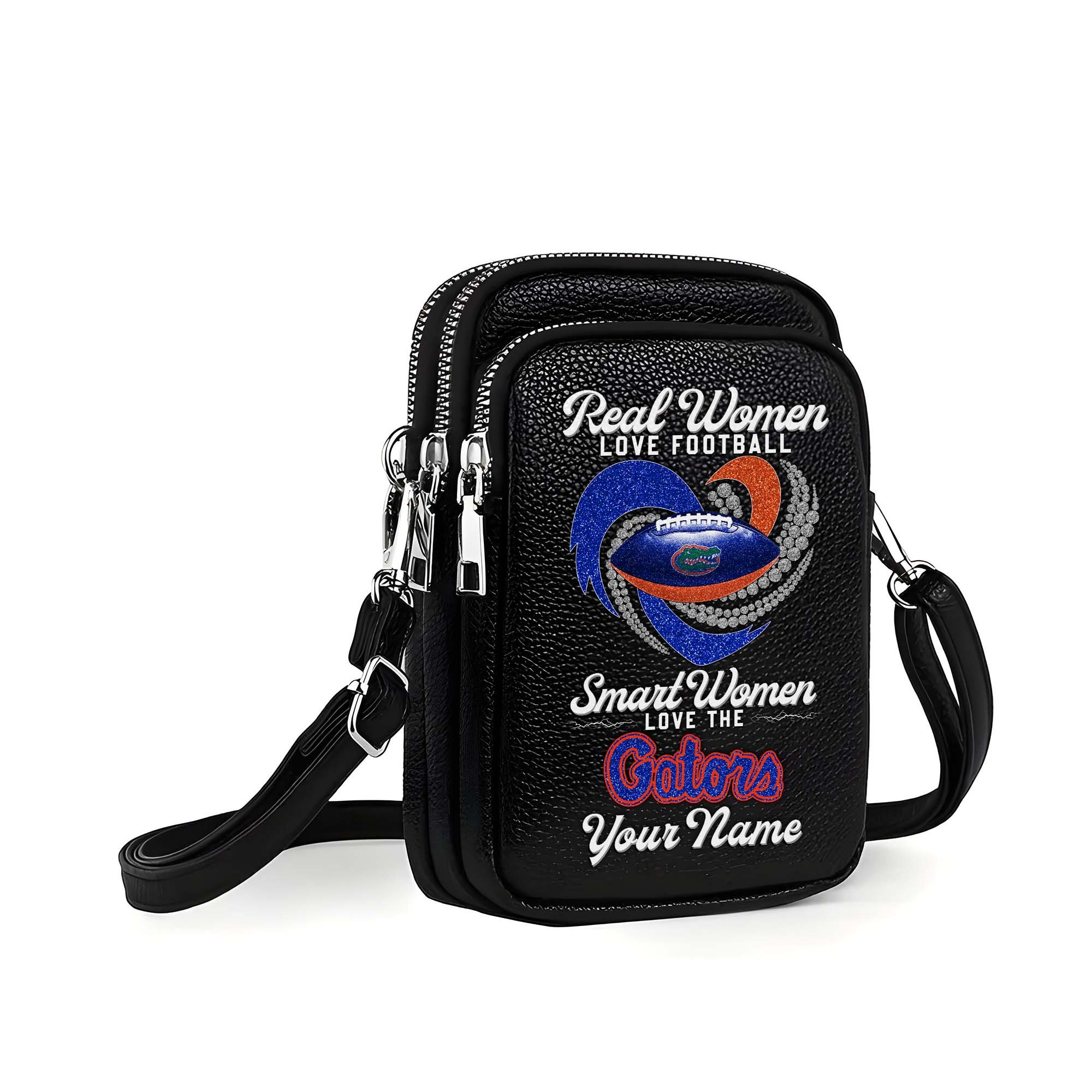 Florida Gators Customized Women's Mobile Phone Bag with Your Name, Leather Crossbody Bag, Fan Gifts EHIVM-0212831 - Image 10