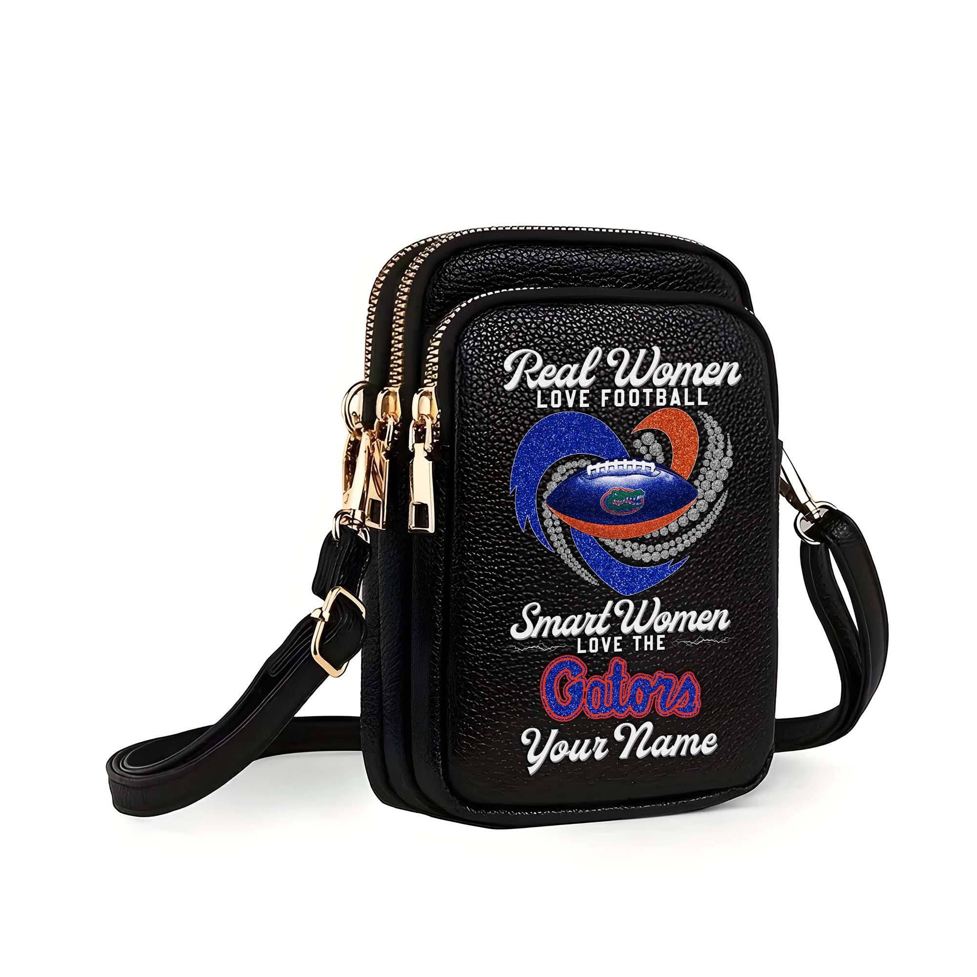 Florida Gators Customized Women's Mobile Phone Bag with Your Name, Leather Crossbody Bag, Fan Gifts EHIVM-0212831 - Image 11