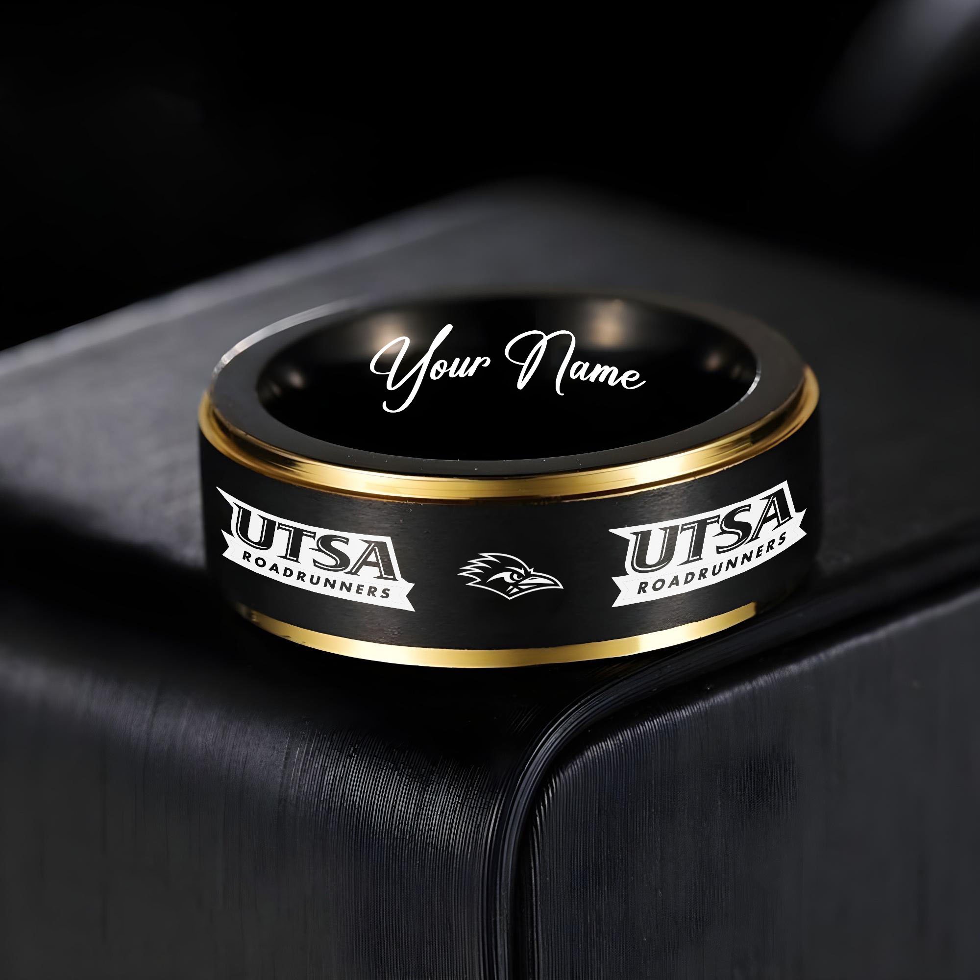 UTSA Roadrunners Stainless Steel Rings Comes With Box 2025 versions, Gifts For Fan EHIVM-03311535A