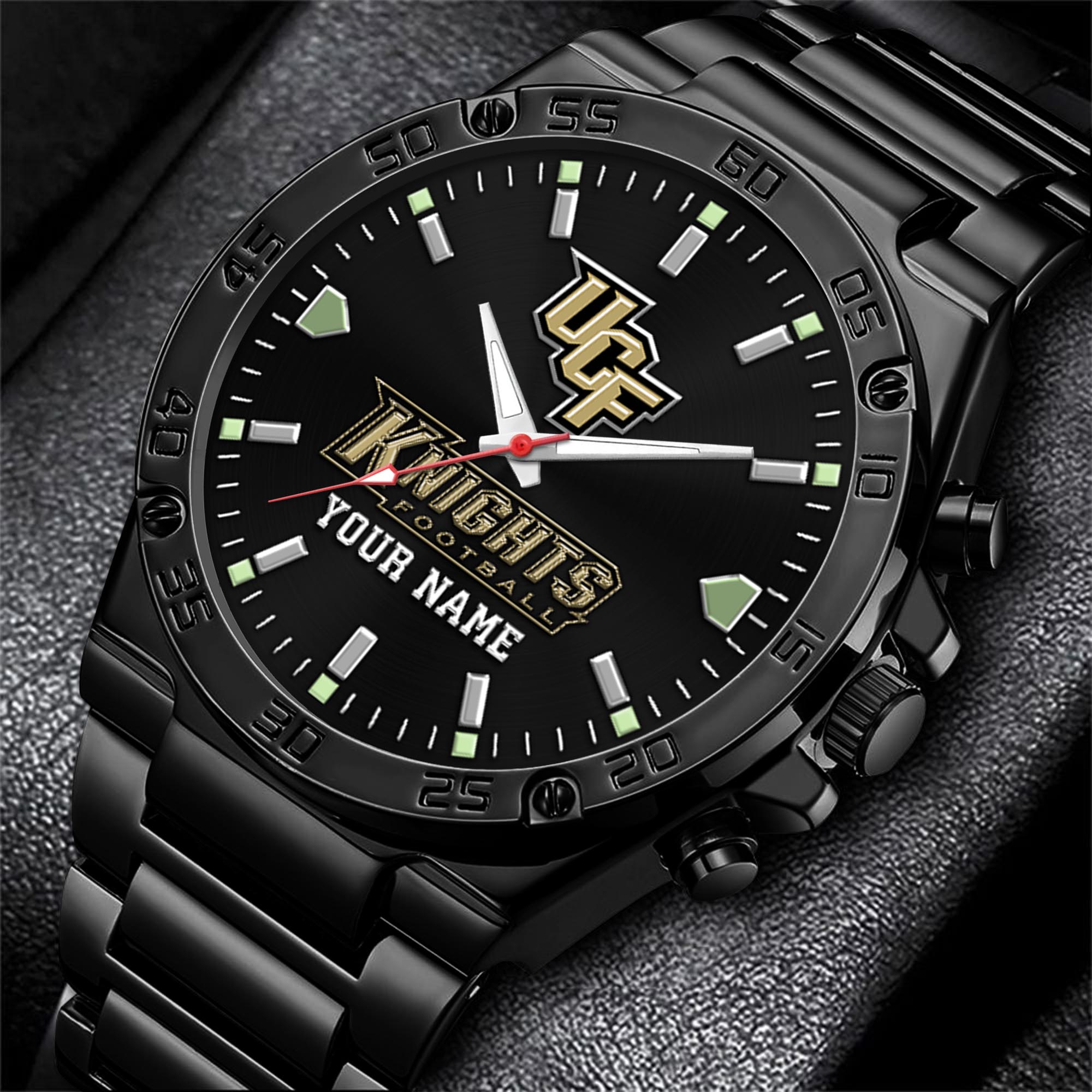 UCF Knights Men's Watch Custom Your Name, Sport Men Watch, FootBall Fan Gifts EHIVM-04051644