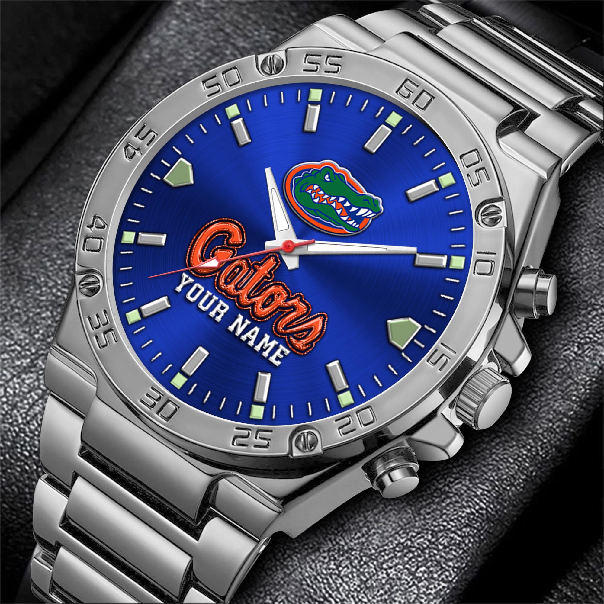 Alternative view of Florida Gators Men's Watch Custom Your Name, Sport Men Watch, FootBall Fan Gifts EHIVM-04051644