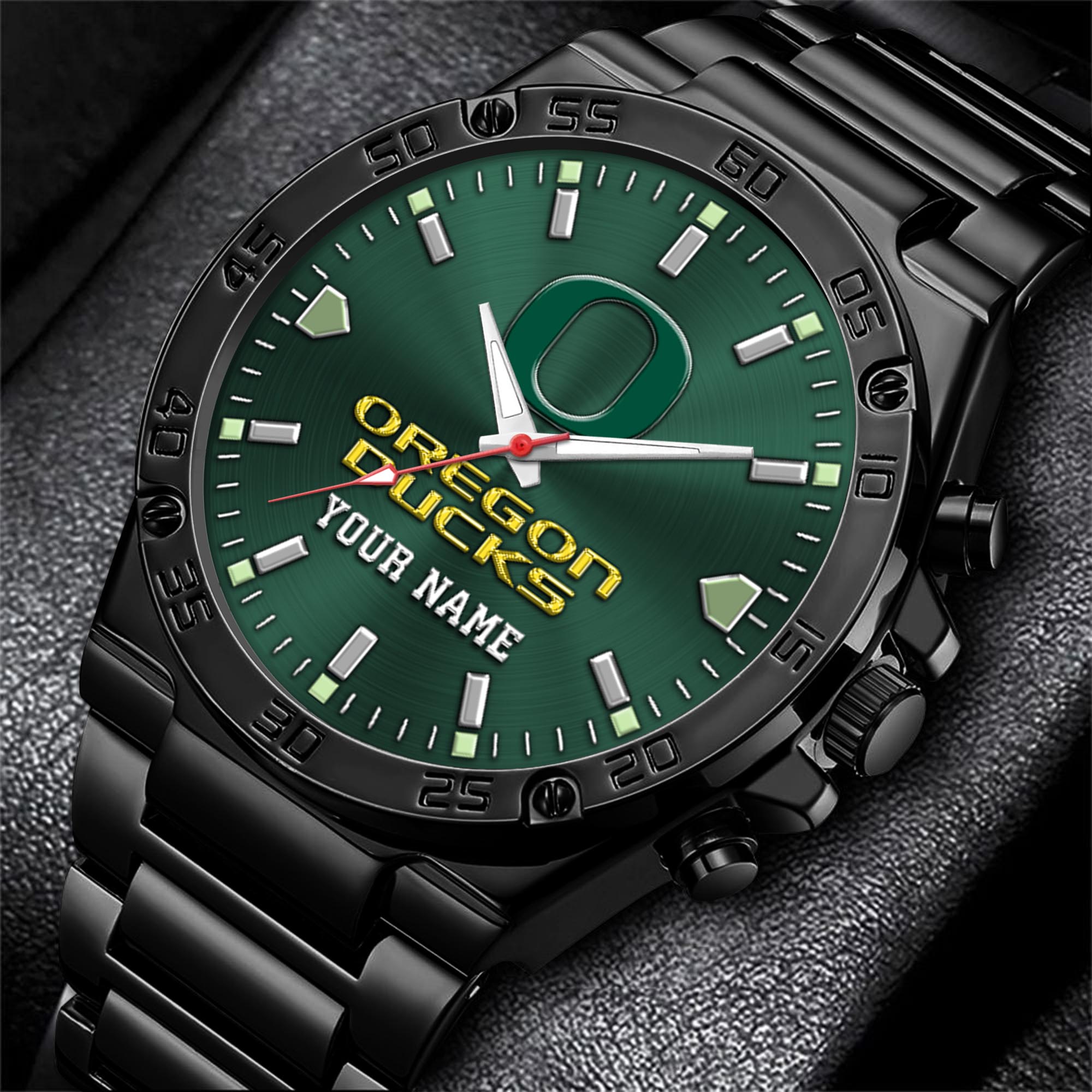 Oregon Ducks Men's Watch Custom Your Name, Sport Men Watch, FootBall Fan Gifts EHIVM-04051644