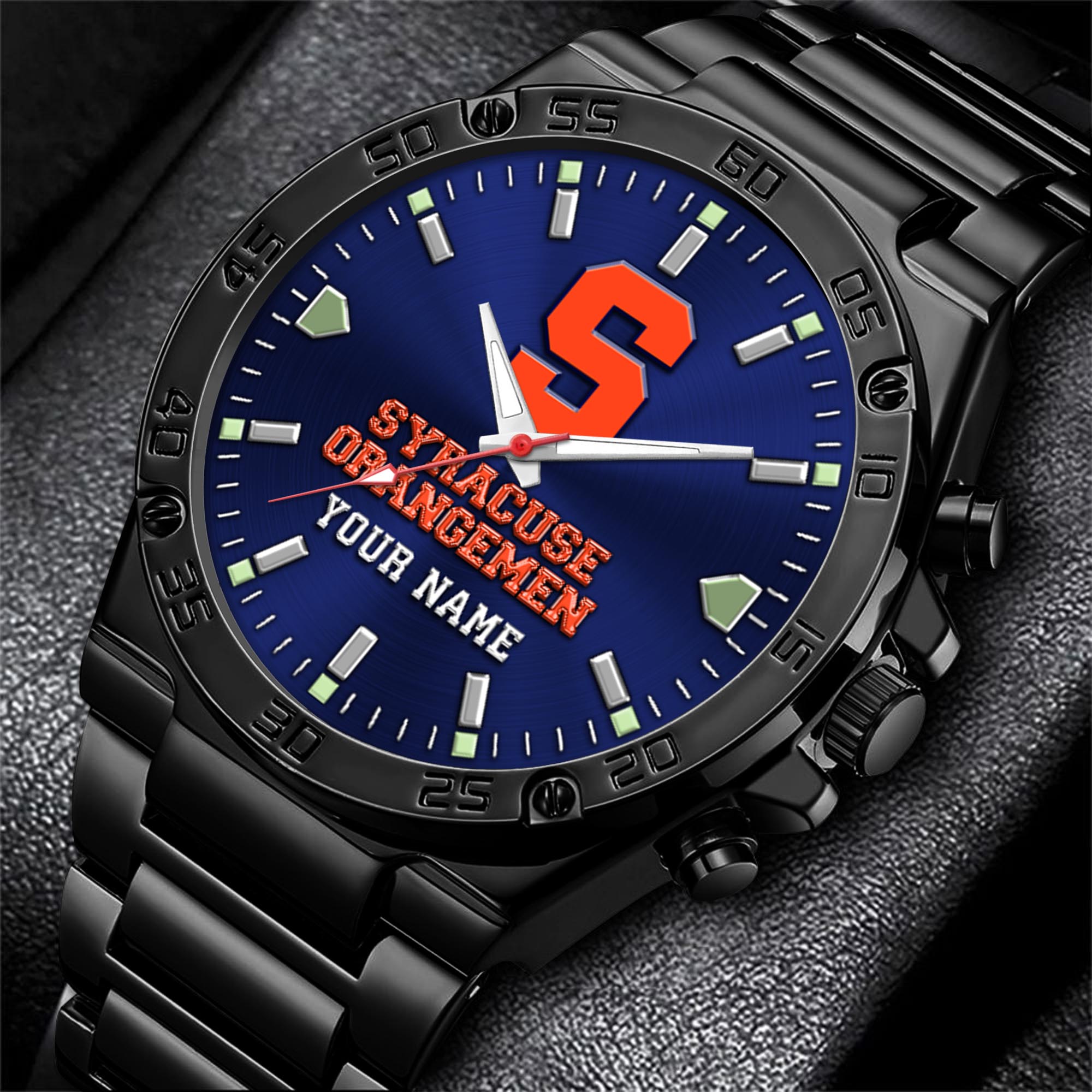 Syracuse Orange Men's Watch Custom Your Name, Sport Men Watch, FootBall Fan Gifts EHIVM-04051644