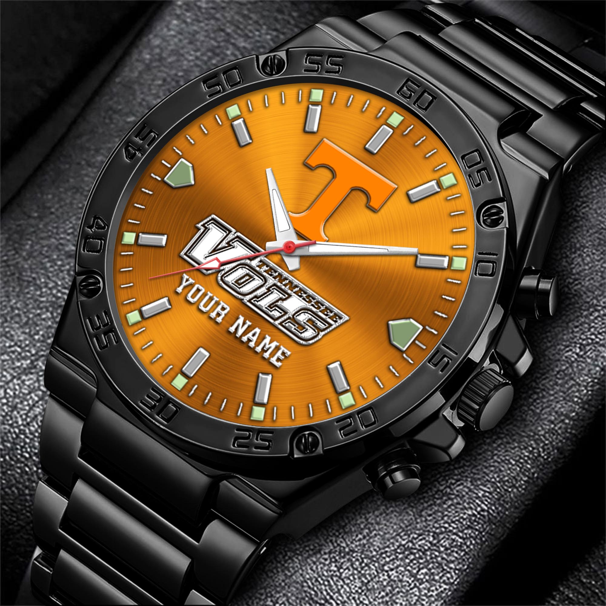 Tennessee Volunteers Men's Watch Custom Your Name, Sport Men Watch, FootBall Fan Gifts EHIVM-04051644