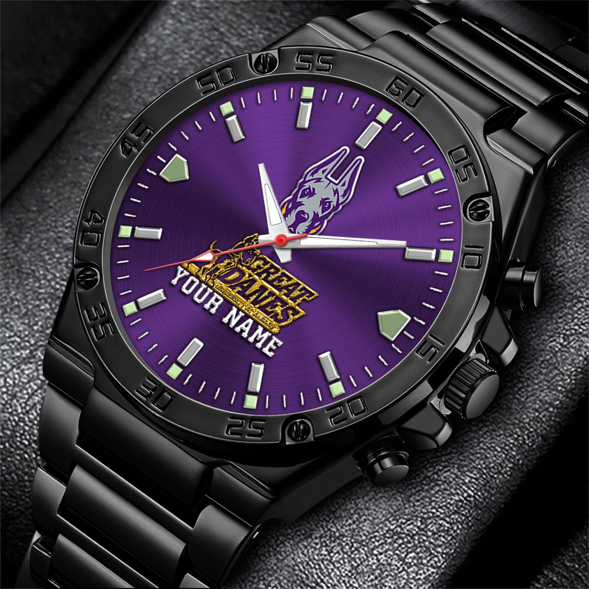 Albany Great Danes Men's Watch Custom Your Name, Sport Men Watch, FootBall Fan Gifts EHIVM-04051644