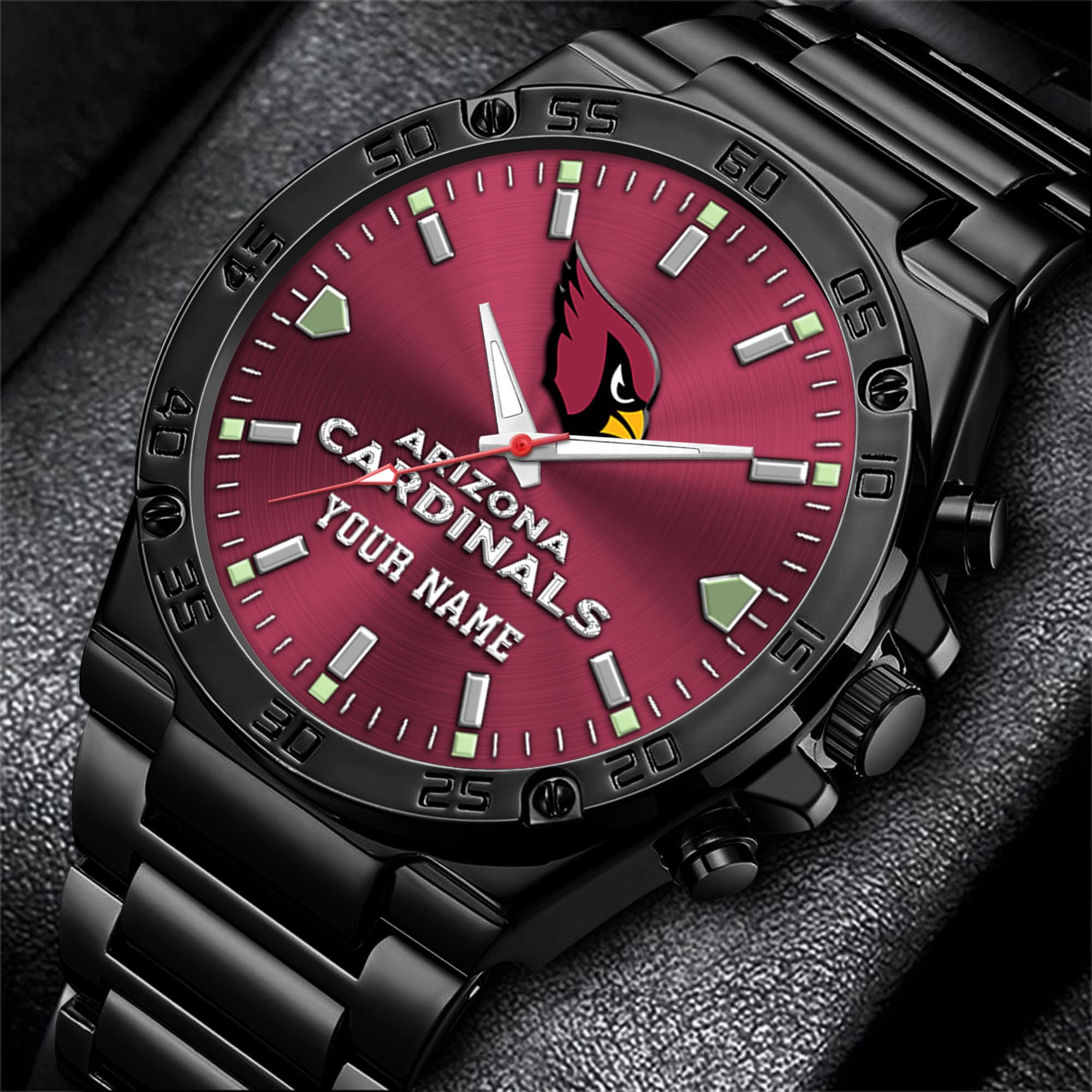 Arizona Cardinals Men's Watch Custom Your Name, Sport Men Watch, FootBall Fan Gifts EHIVM-04081658